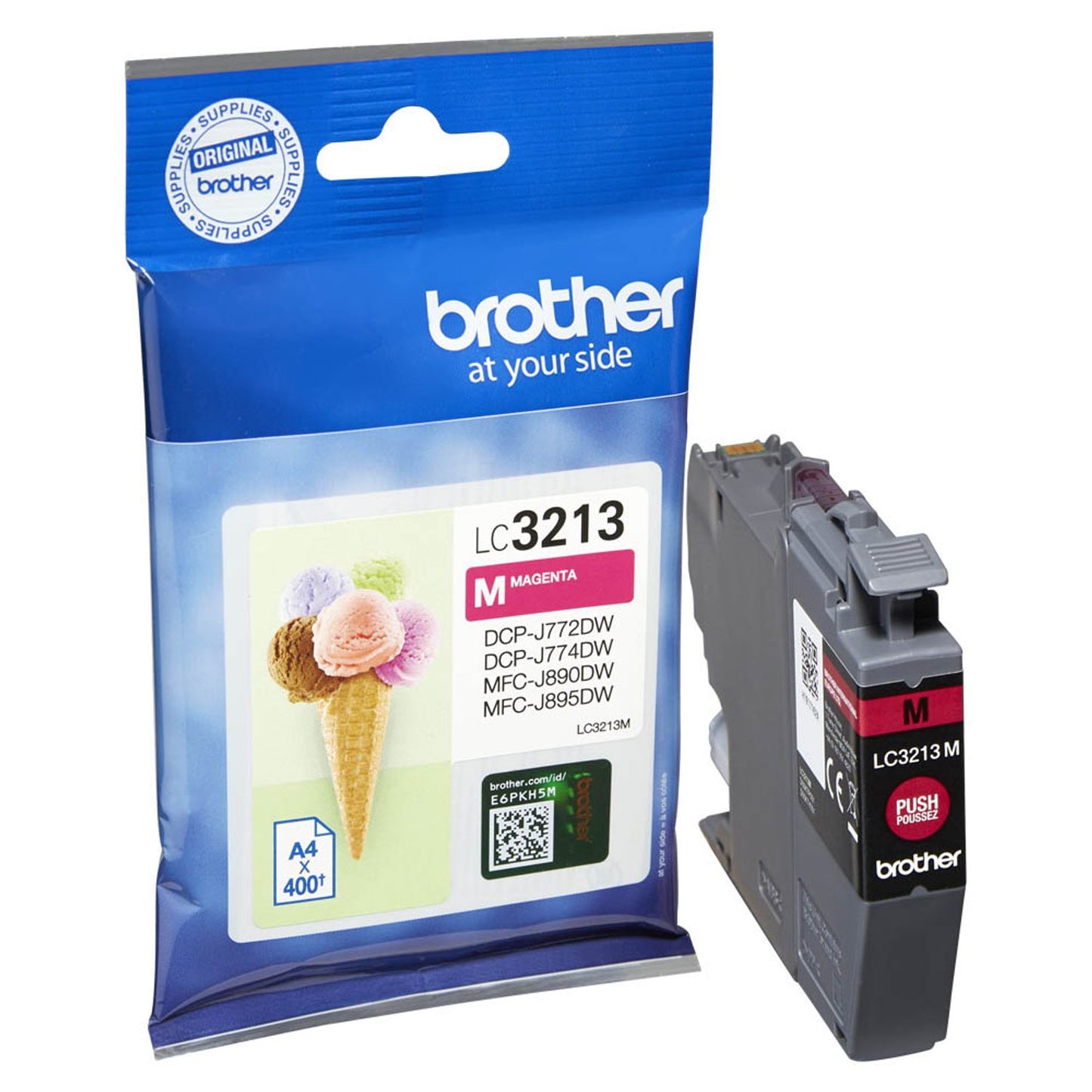 brother LC-3213M magenta Druckerpatrone | LC3213M