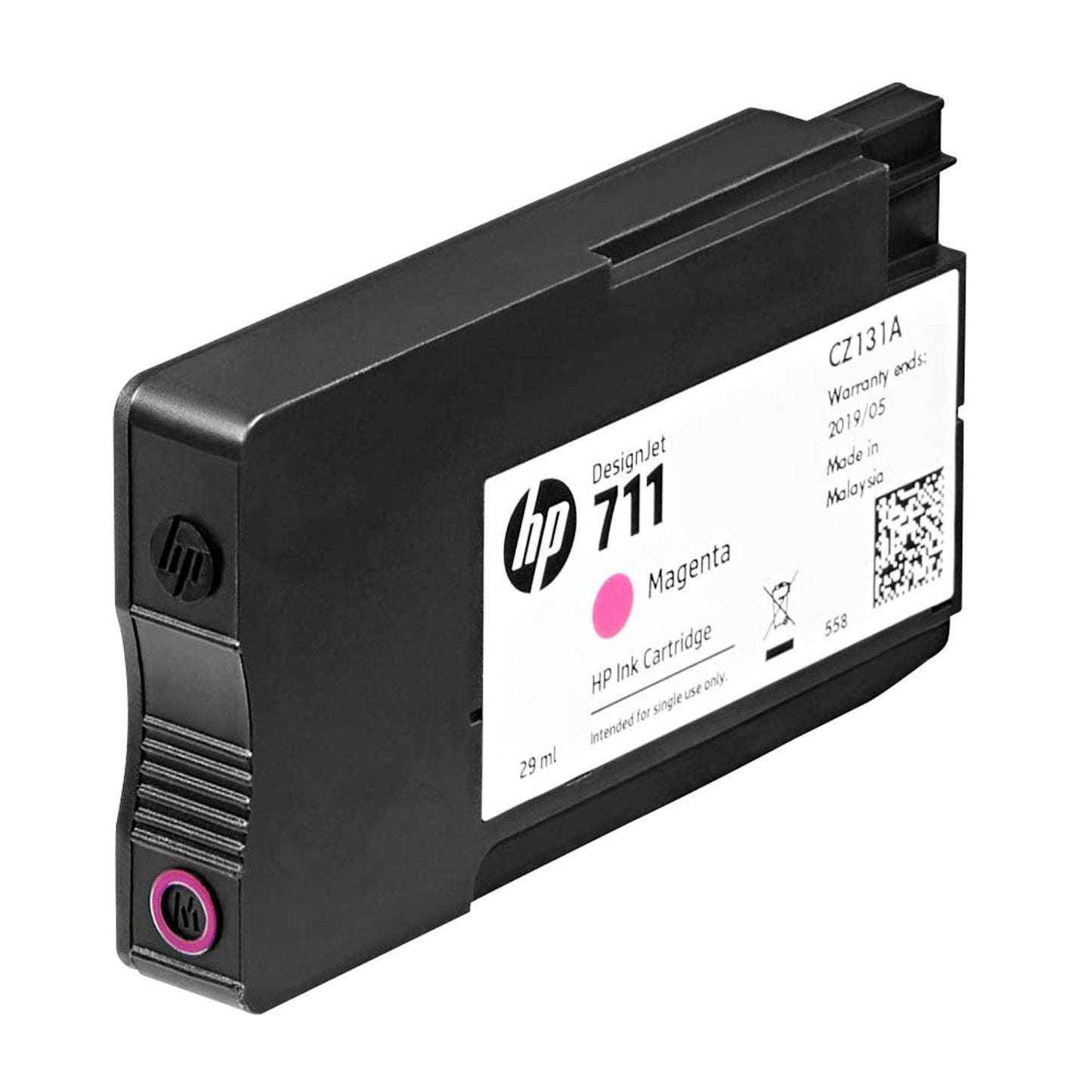 HP 711 () magenta Druckerpatronen, 3er-Set | CZ135A | 1 Pack = 3 St.