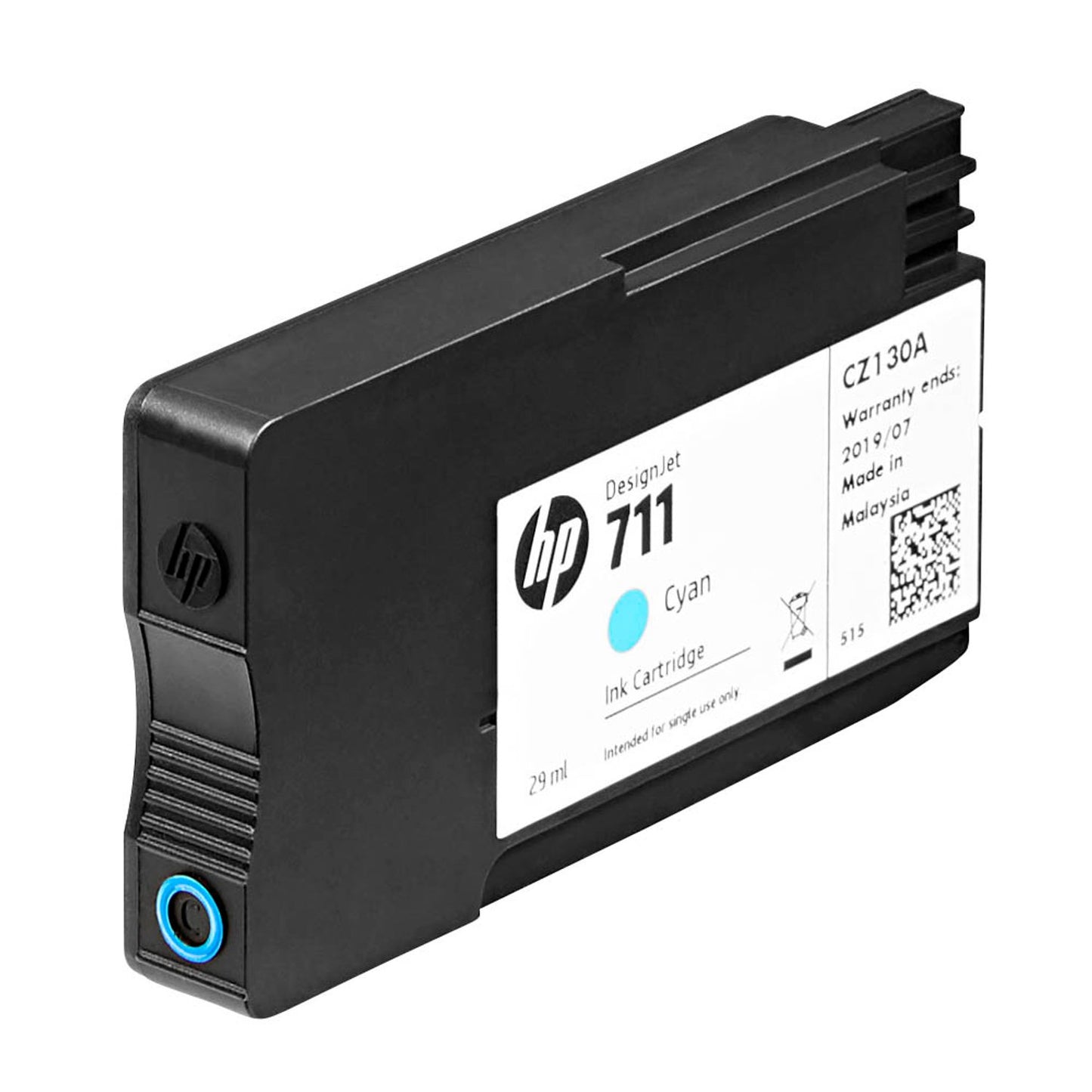 HP 711 () cyan Druckerpatronen, 3er-Set | CZ134A | 1 Pack = 3 St.