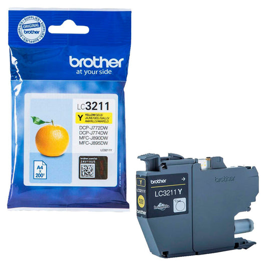 brother LC-3211Y gelb Druckerpatrone | LC3211Y
