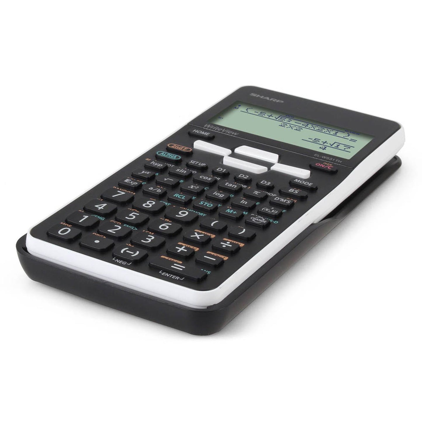 SHARP EL-W531TG Wissenschaftlicher Taschenrechner schwarz/weiß | SH-ELW531TGWH