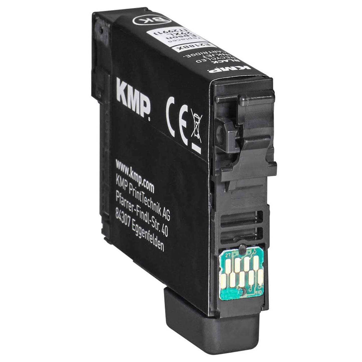 KMP E218BX schwarz Druckerpatrone kompatibel zu EPSON T2991XL | 1632,4001