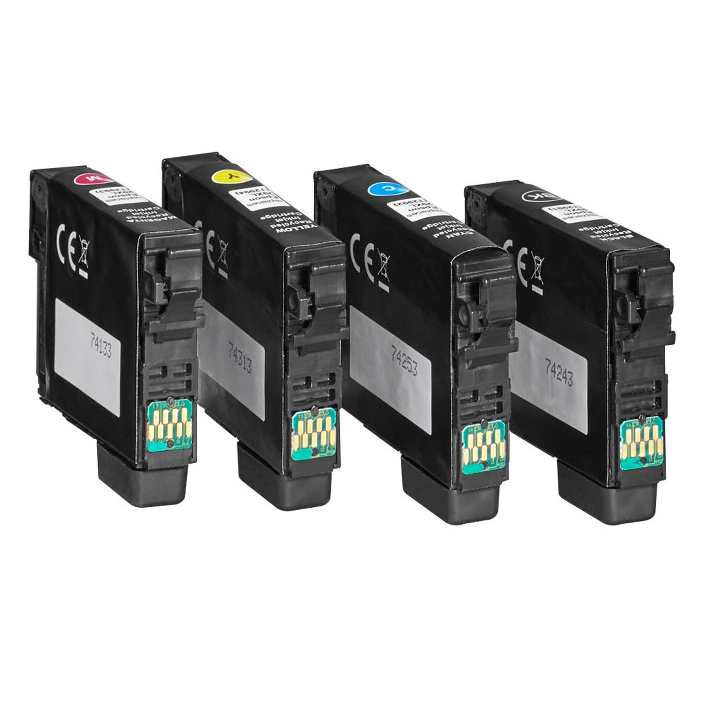 KMP E218VX schwarz, cyan, magenta, gelb Druckerpatrone kompatibel zu EPSON T2996XL, 4er-Set | 1632,4050 | 1 Pack = 4 St.