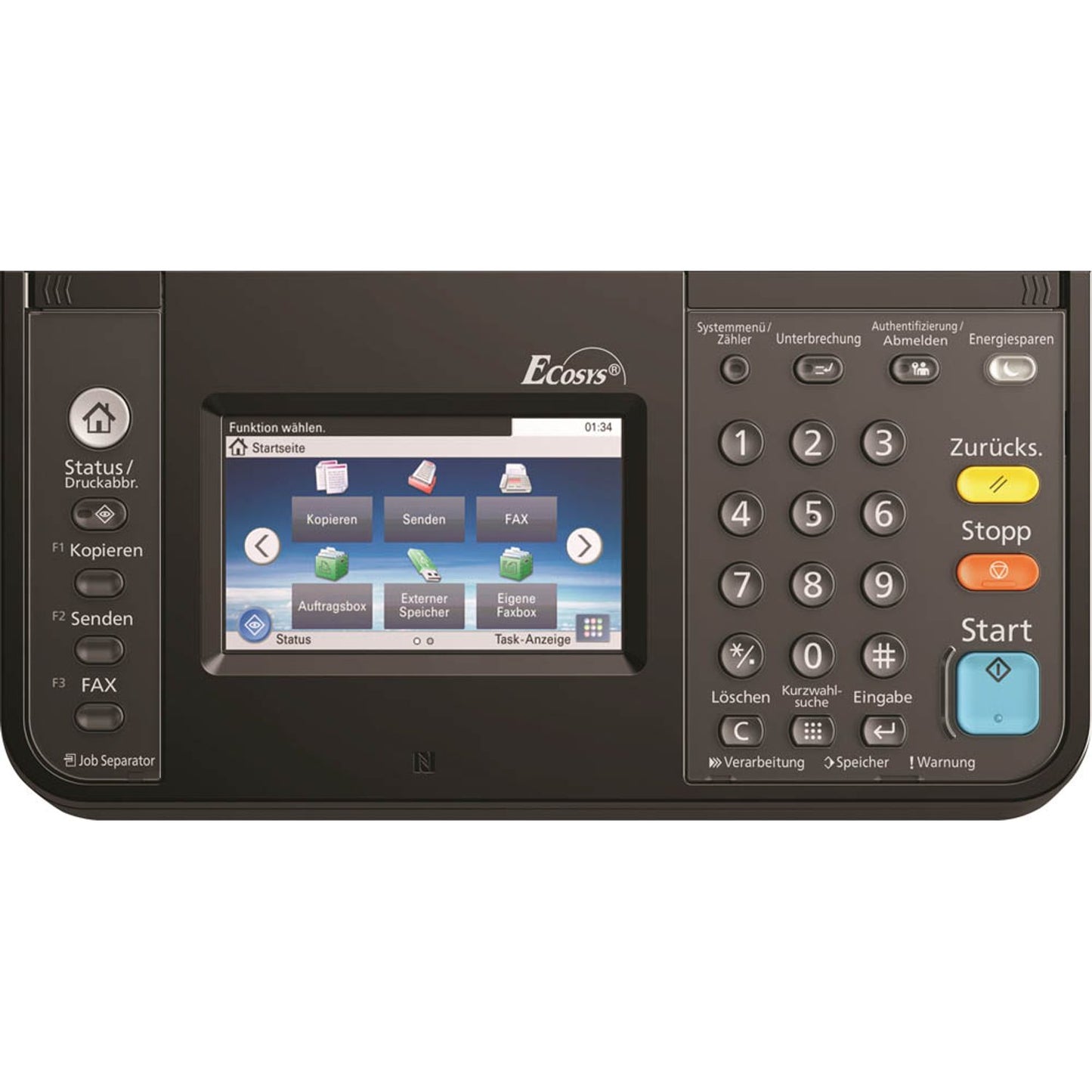 KYOCERA ECOSYS M4125idn 3 in 1 Laser-Multifunktionsdrucker grau | 1102P23NL0
