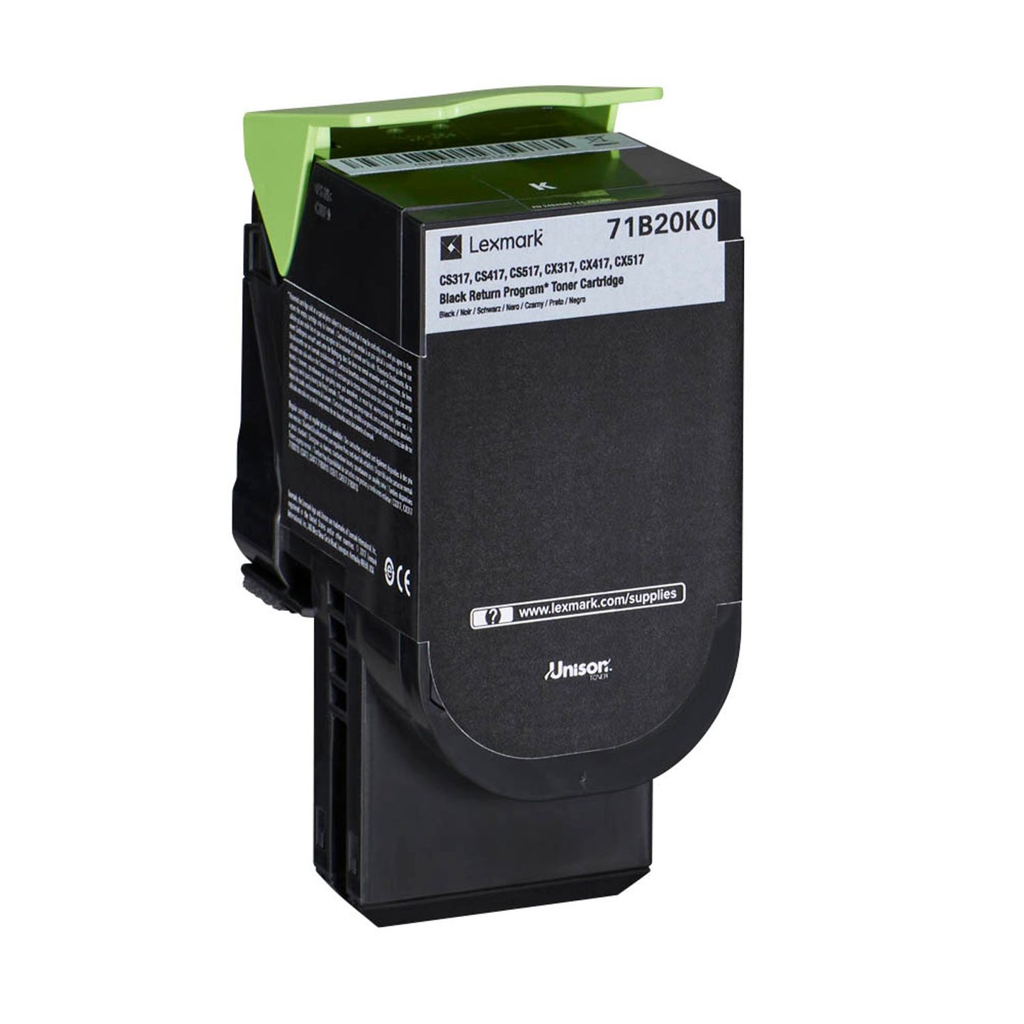 Lexmark schwarz Toner | 71B20K0