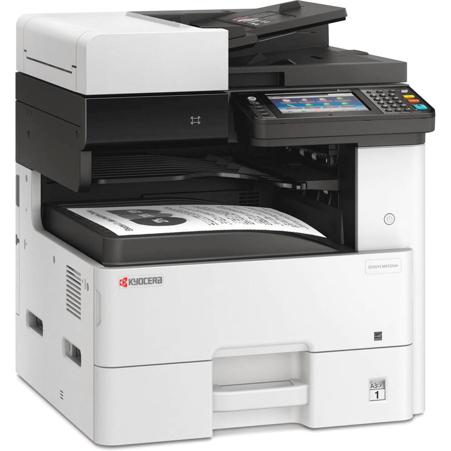 KYOCERA ECOSYS M4132idn Life Plus 3 in 1 Laser-Multifunktionsdrucker grau | 870B61102P13NL3