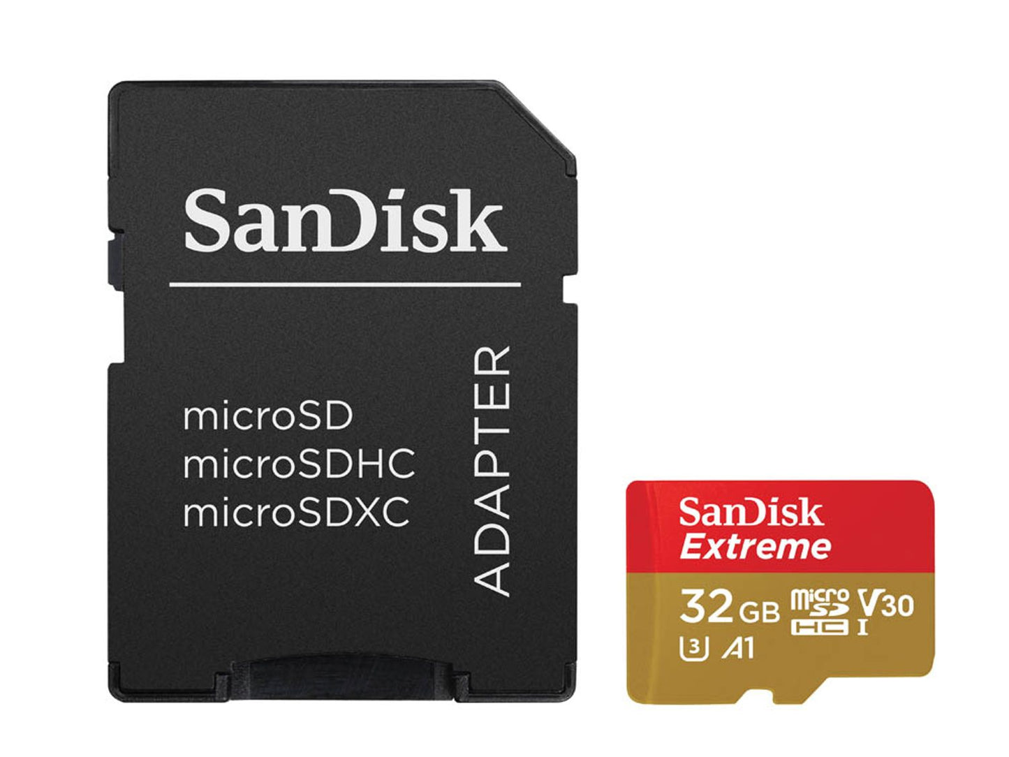 SanDisk Speicherkarte microSDXC-Card Extrem