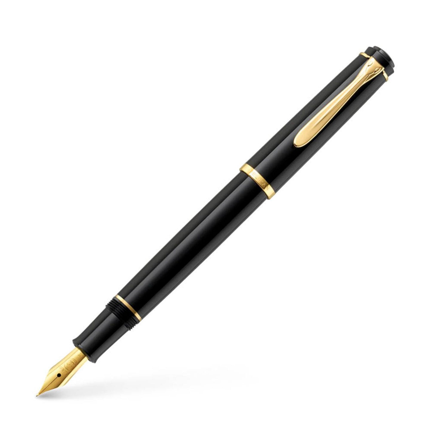 Pelikan Classic P200 Patronenfüller schwarz/gold F (fein) | 100436192