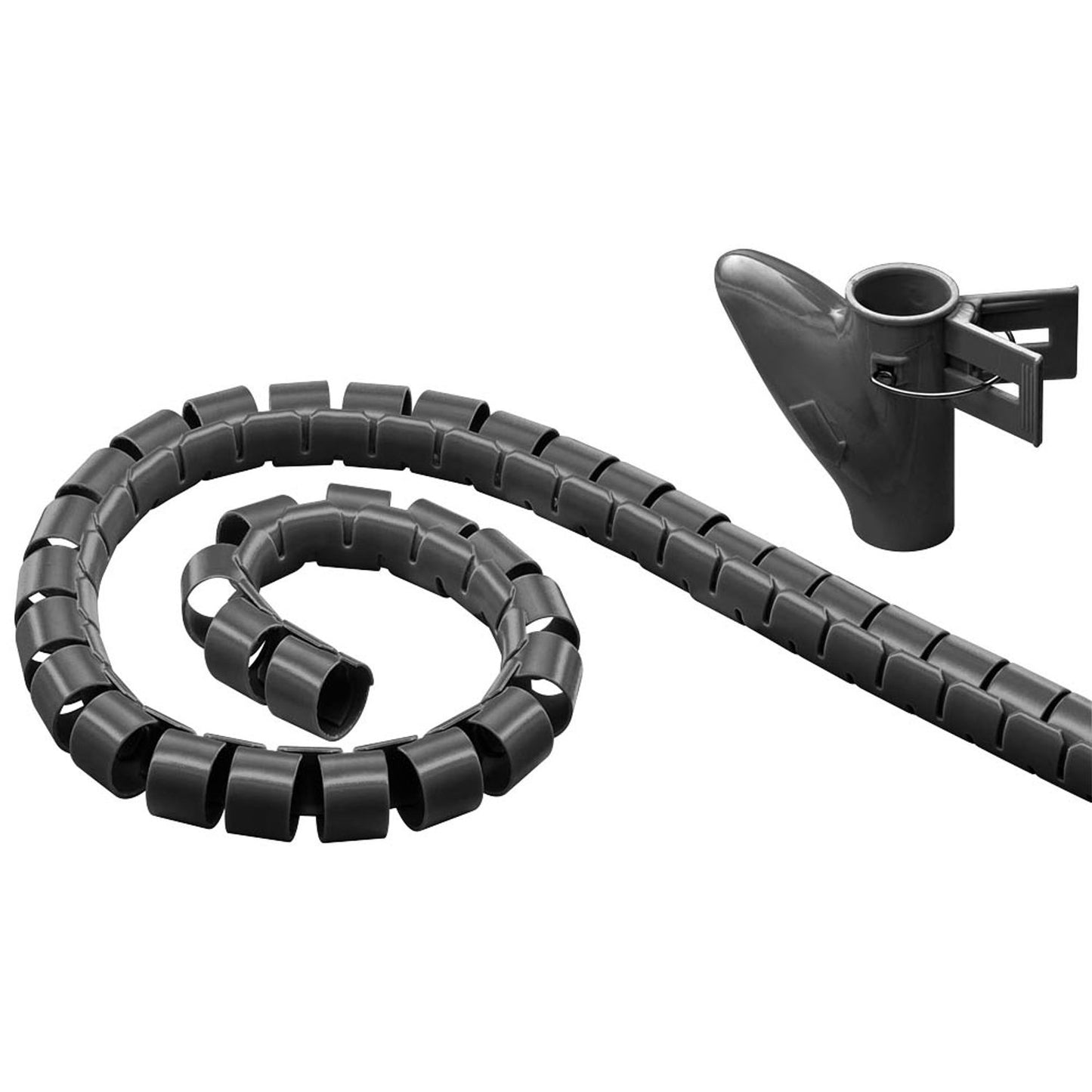 goobay Kabelschlauch 2,5 m schwarz | 51924