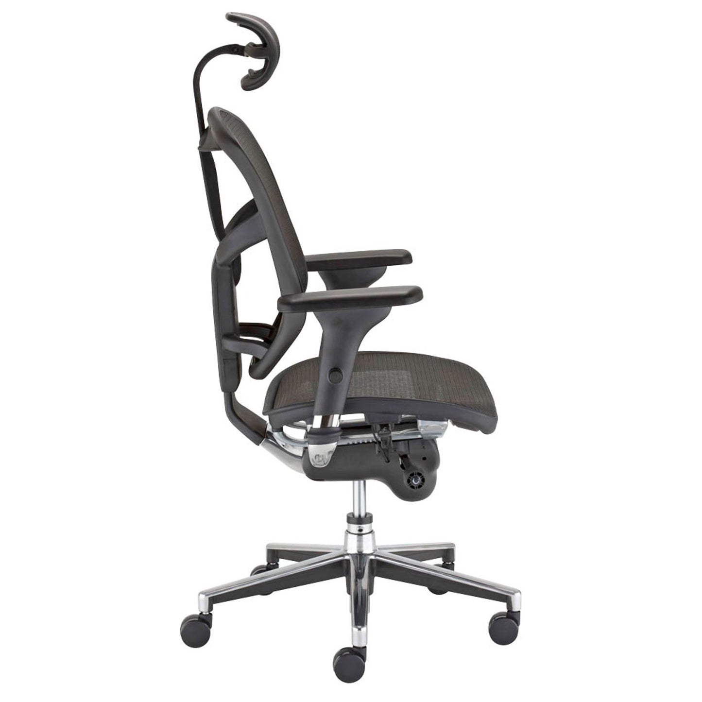 Nowy Styl Bürostuhl Enjoy Stoff schwarz, Gestell chrom | ENJOY-R-HR KM11/BL ESH [N]