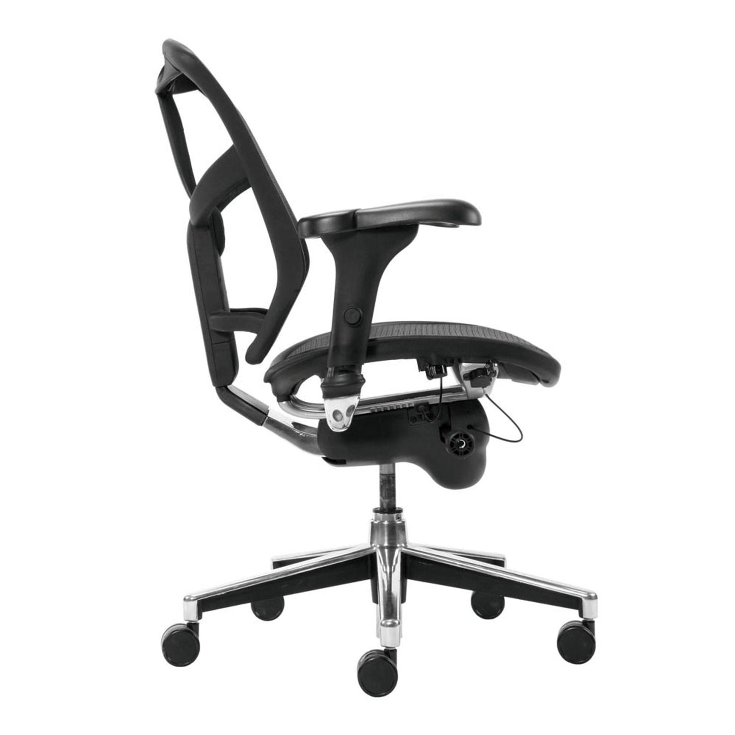 Nowy Styl Bürostuhl Enjoy Stoff schwarz, Gestell chrom | ENJOY-R KM11/BL ESH / WAE30-565B-AACK51-