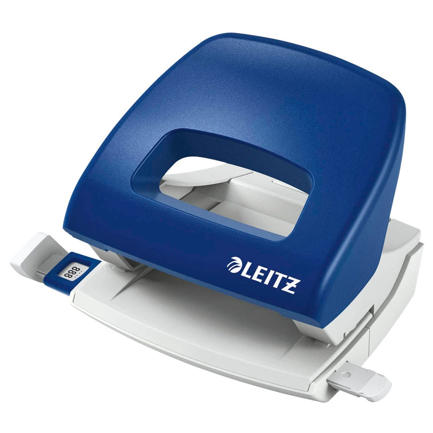 LEITZ Locher und Heftgeräte Set NeXXt 5038 und 5500 blau/grau | 5038-00-35