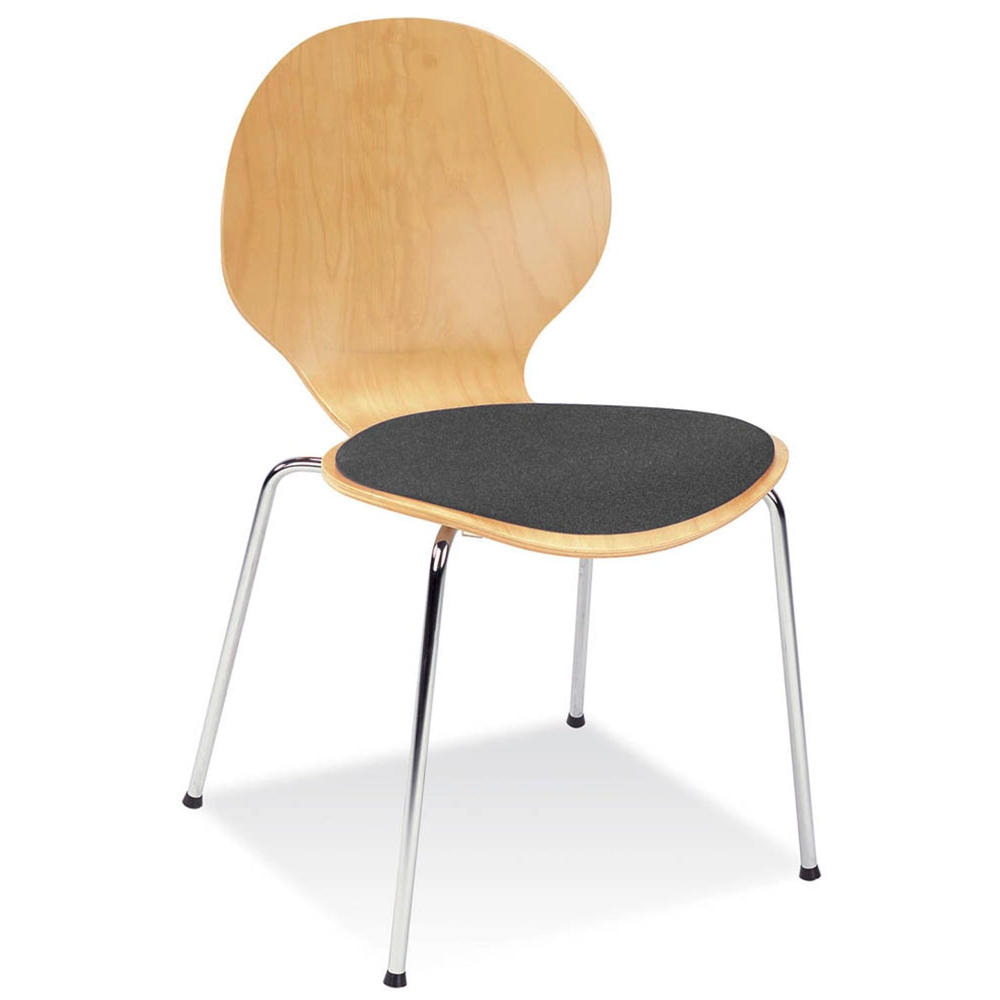 Nowy Styl Schalenstühle Cafe VI buche, schwarz Holz | WCC11-AT6Z-FACY46-070300 | 1 Pack = 4 St.