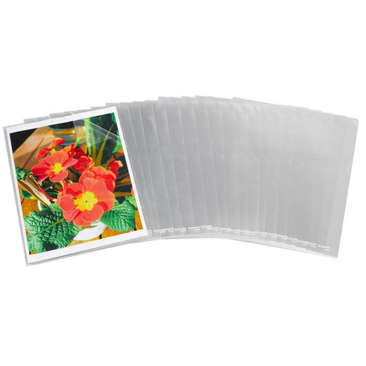 Esselte Sichthüllen DIN A4 transparent genarbt 0,12 mm | 23823 | 1 Pack = 100 St.