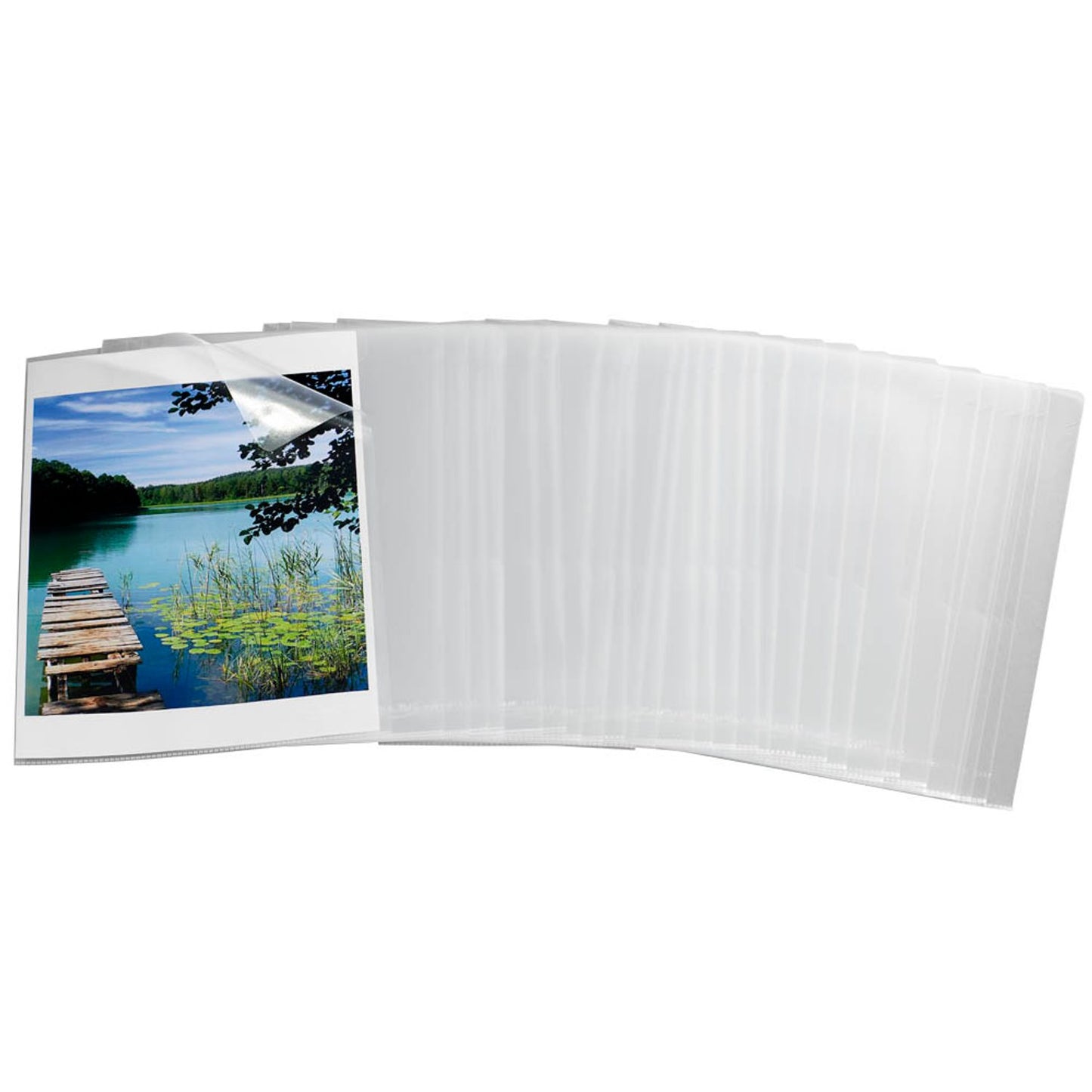 DURABLE Sichthüllen DIN A4 transparent genarbt 0,11 mm | 233719 | 1 Pack = 100 St.