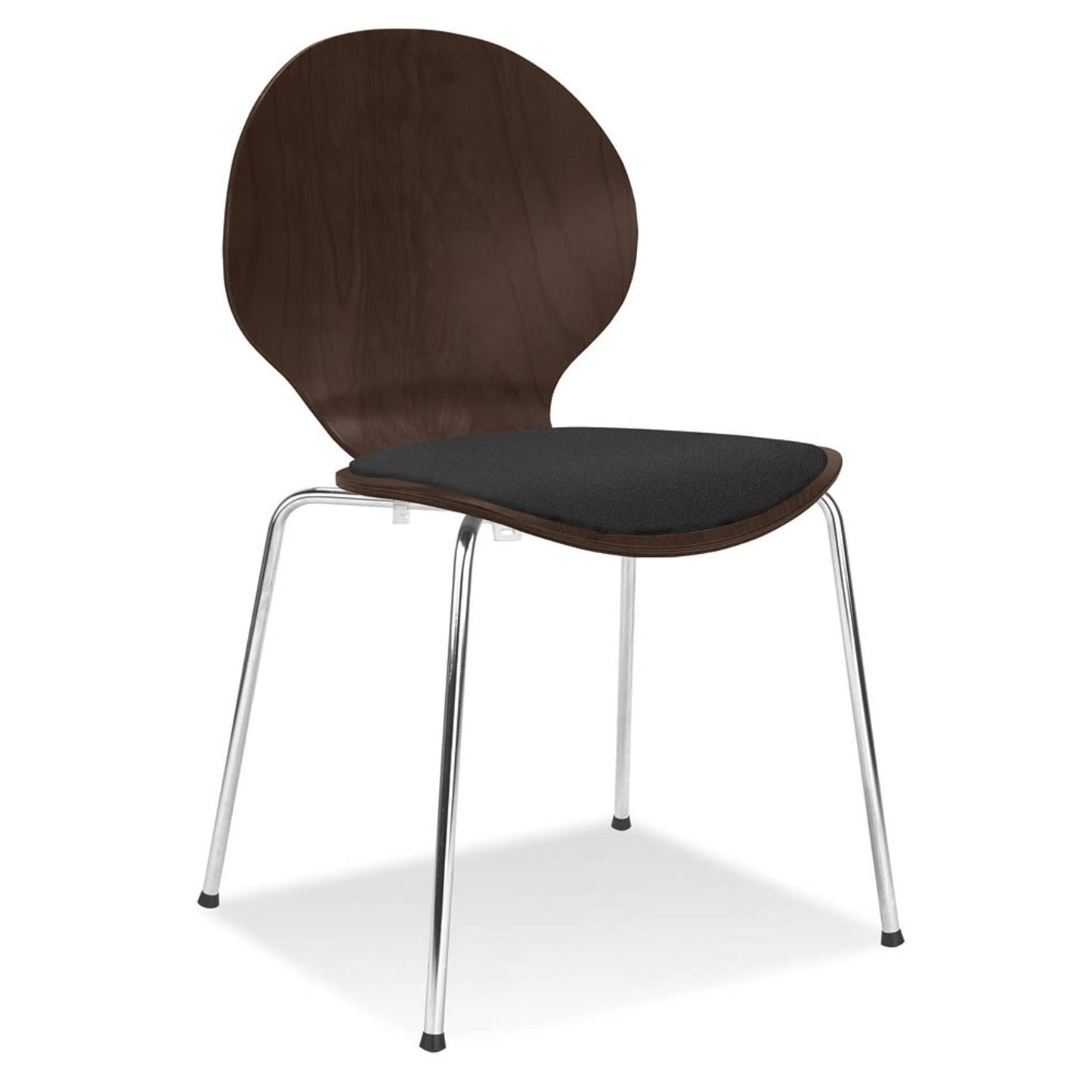 Nowy Styl Schalenstühle Cafe VI wenge, schwarz Holz | WCC11-AT6Z-FACY89-330300 | 1 Pack = 4 St.