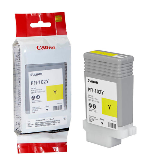 Canon PFI-102 Y gelb Druckerpatrone | 0898B001AA