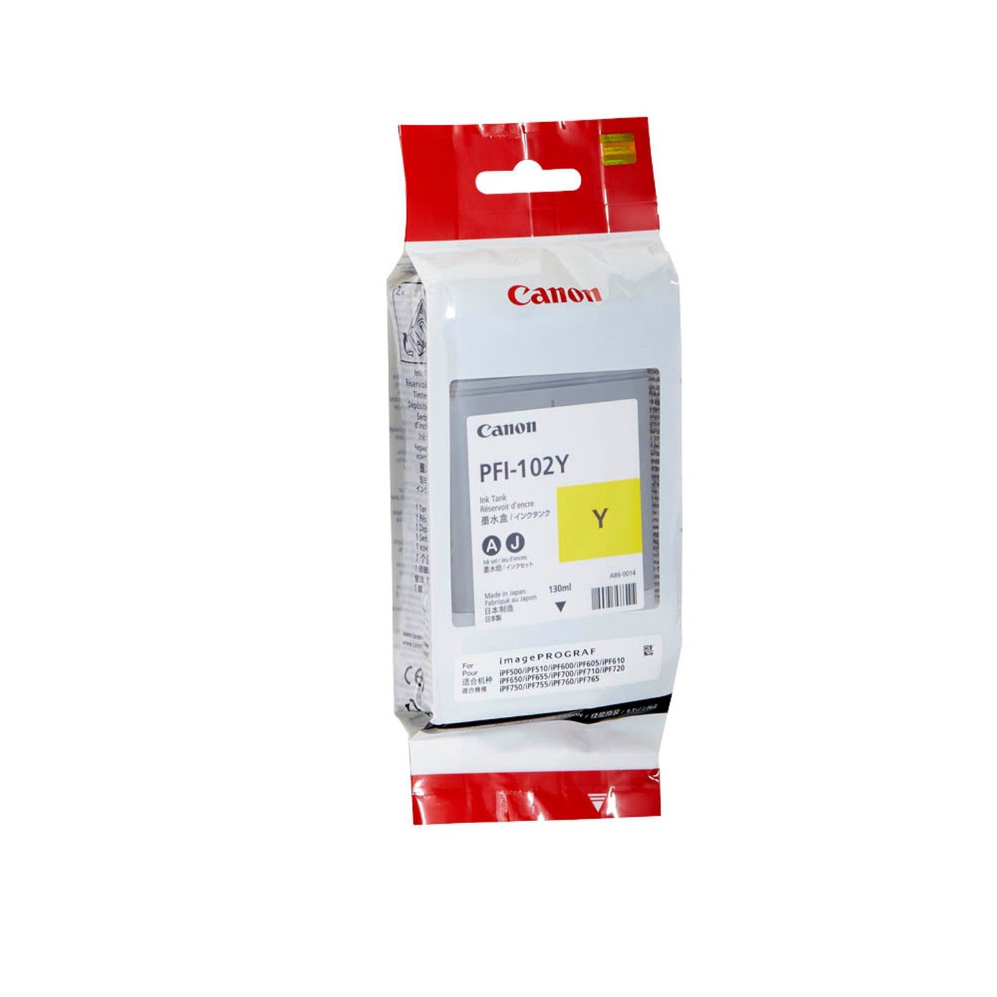 Canon PFI-102 Y gelb Druckerpatrone | 0898B001AA
