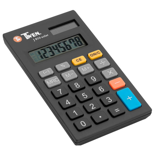 TWEN J-810 Taschenrechner schwarz | 556
