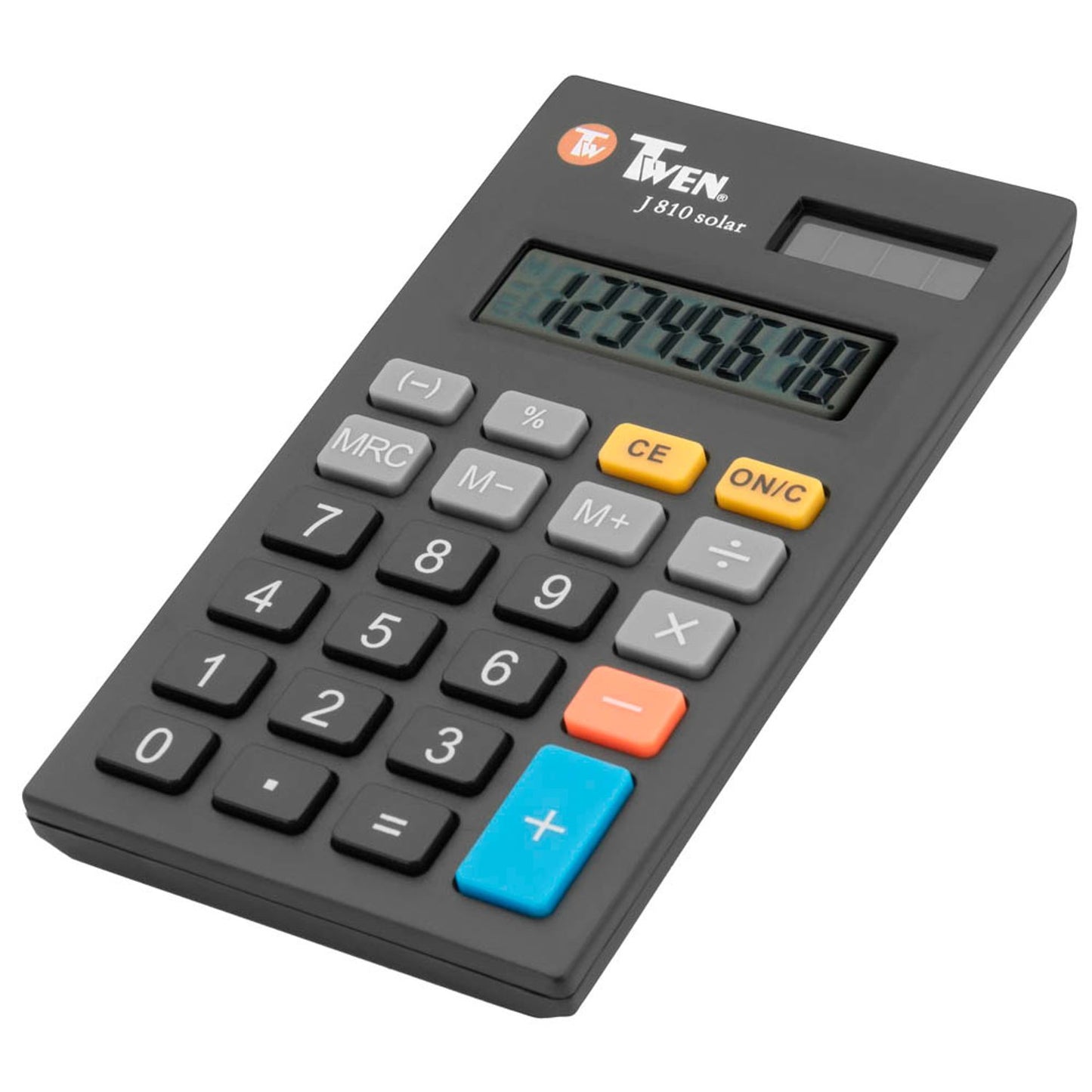 TWEN J-810 Taschenrechner schwarz | 556