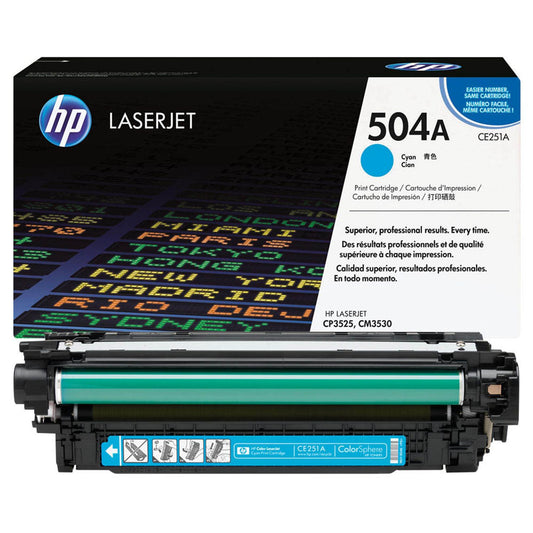 HP 504A () cyan Tonerkartusche | CE251A