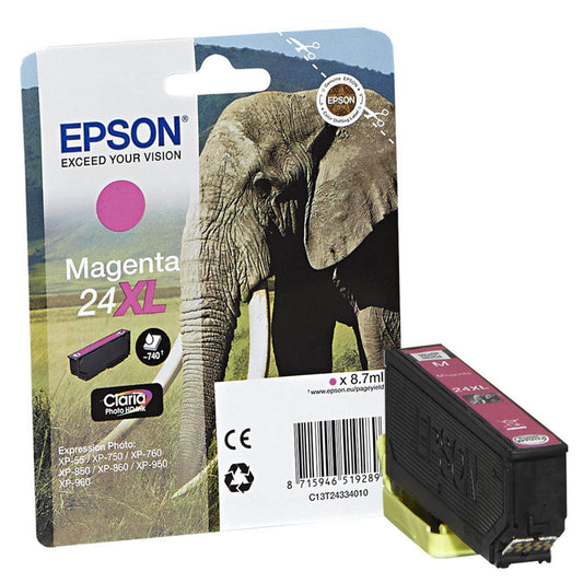 EPSON 24XL / T2433XL magenta Druckerpatrone | C13T24334012