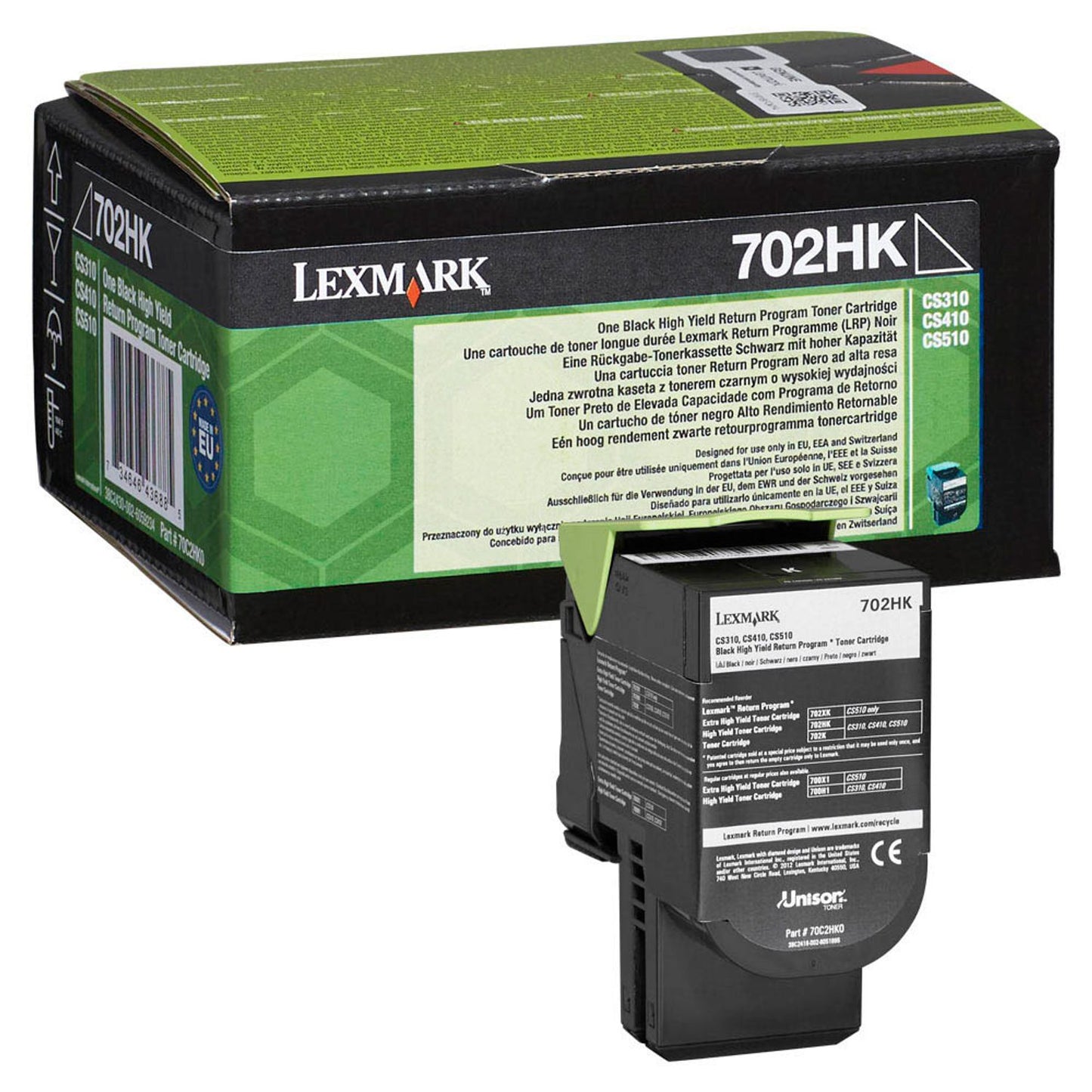 Lexmark schwarz Toner | 70C2HK0