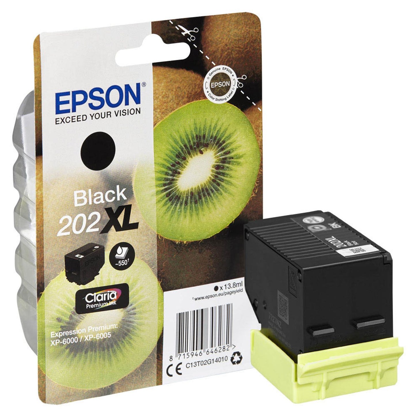 EPSON 202XL/T02G14 schwarz Druckerpatrone | C13T02G14010
