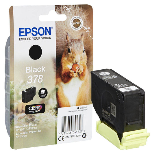 EPSON 378/T37814 schwarz Druckerpatrone | C13T37814010