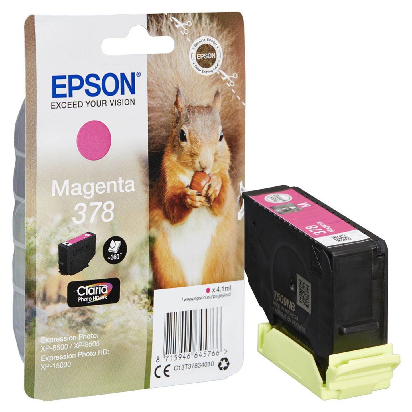 EPSON 378/T37834 magenta Druckerpatrone | C13T37834010