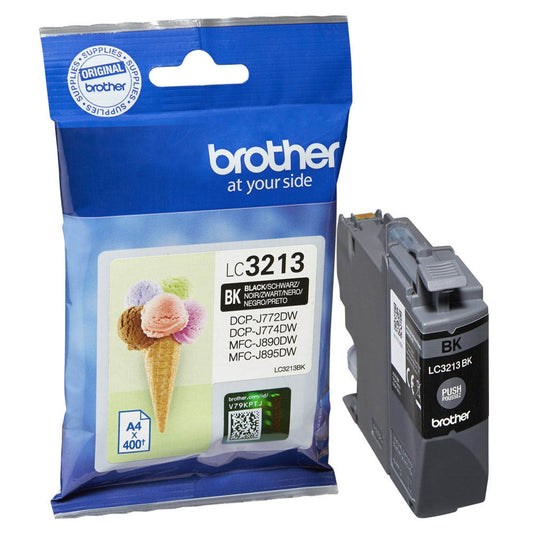 brother LC-3213BK schwarz Druckerpatrone | LC3213BK