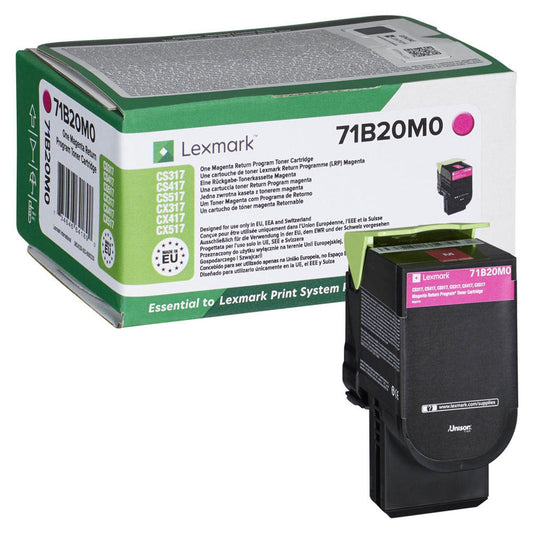 Lexmark magenta Toner | 71B20M0
