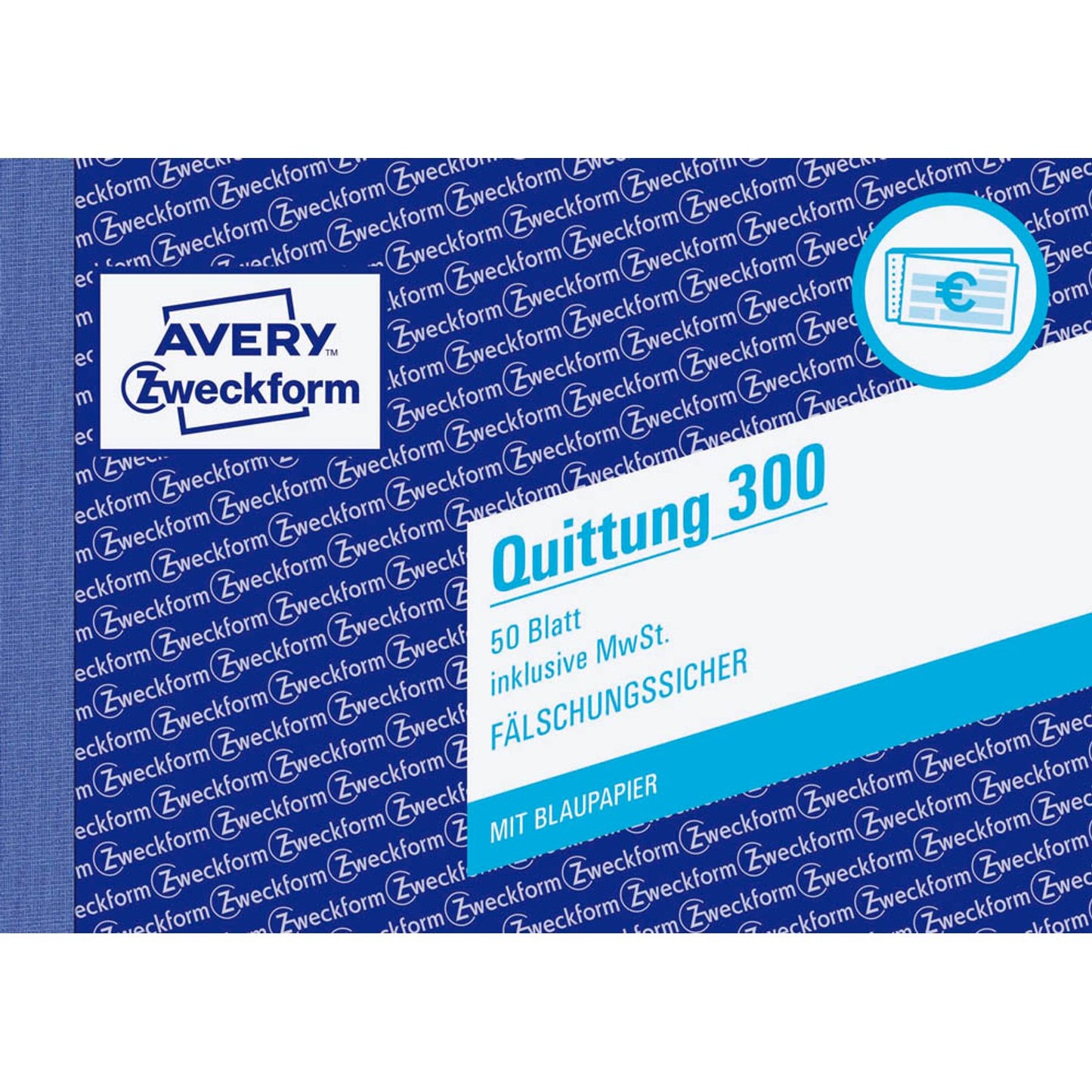 AVERY Zweckform Quittung, inkl. MwSt. Formularbuch | 300