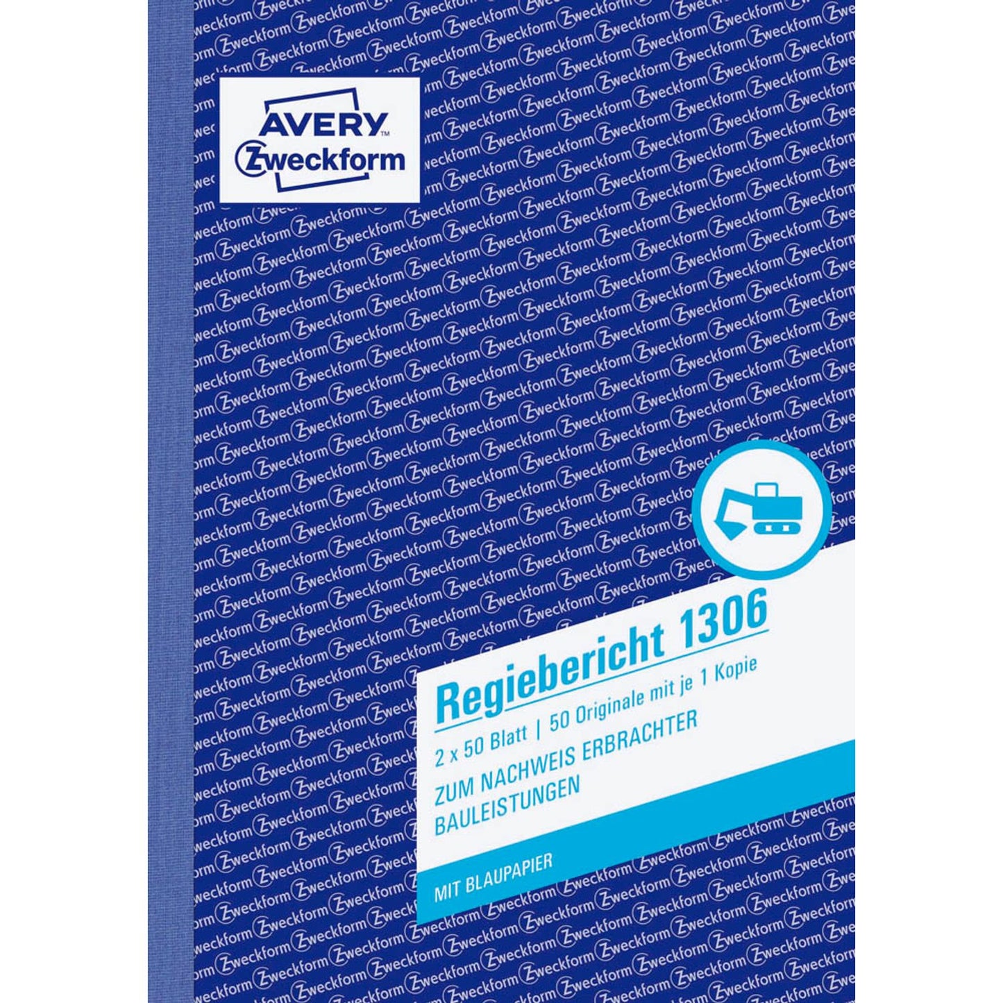 AVERY Zweckform Regiebericht Formularbuch | 1306
