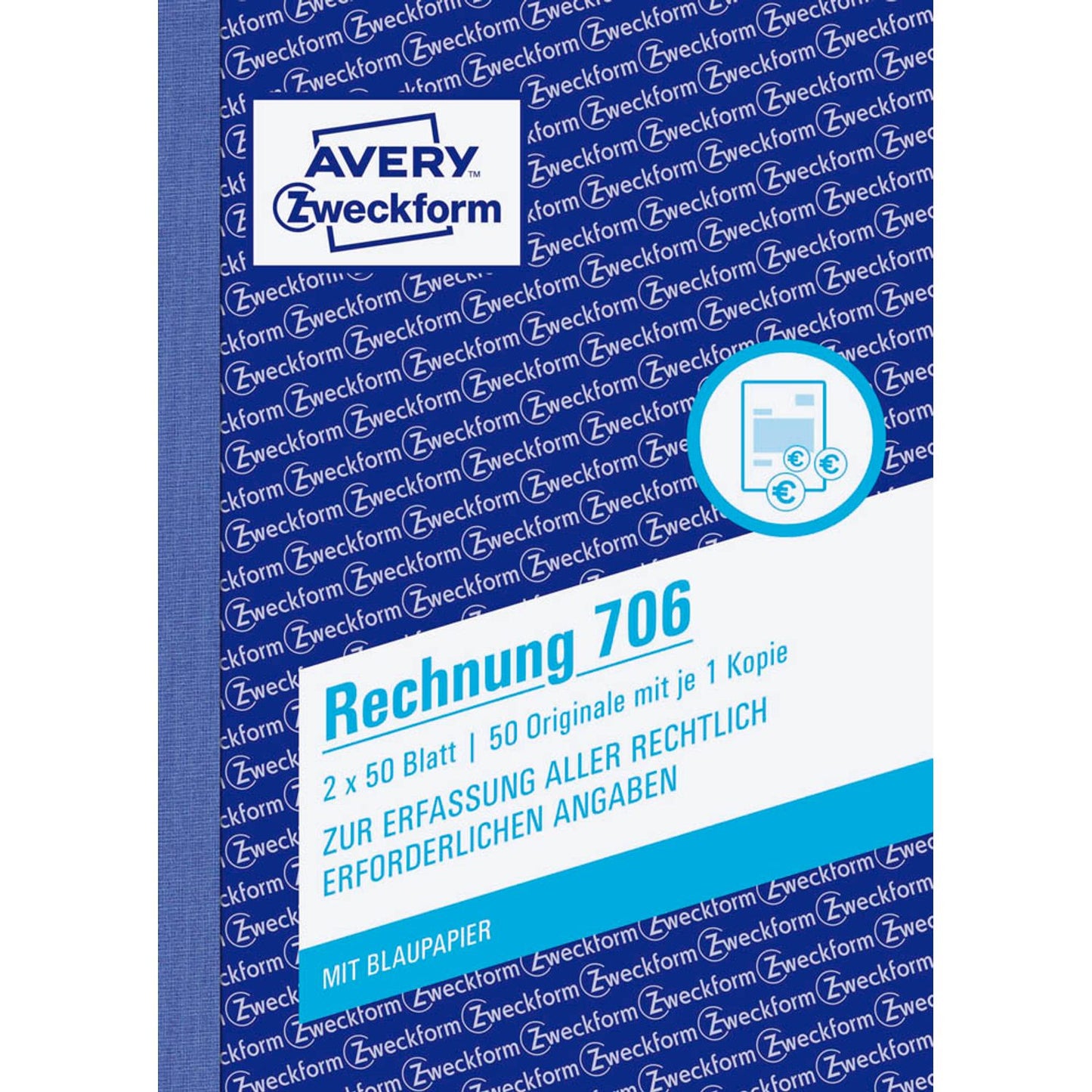 AVERY Zweckform Rechnung Formularbuch | 706