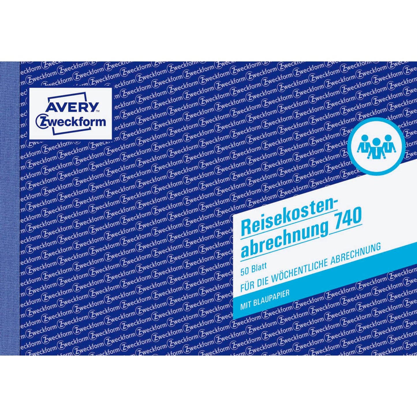 AVERY Zweckform Reisekostenabrechnung wöchentlich Formularbuch | 740