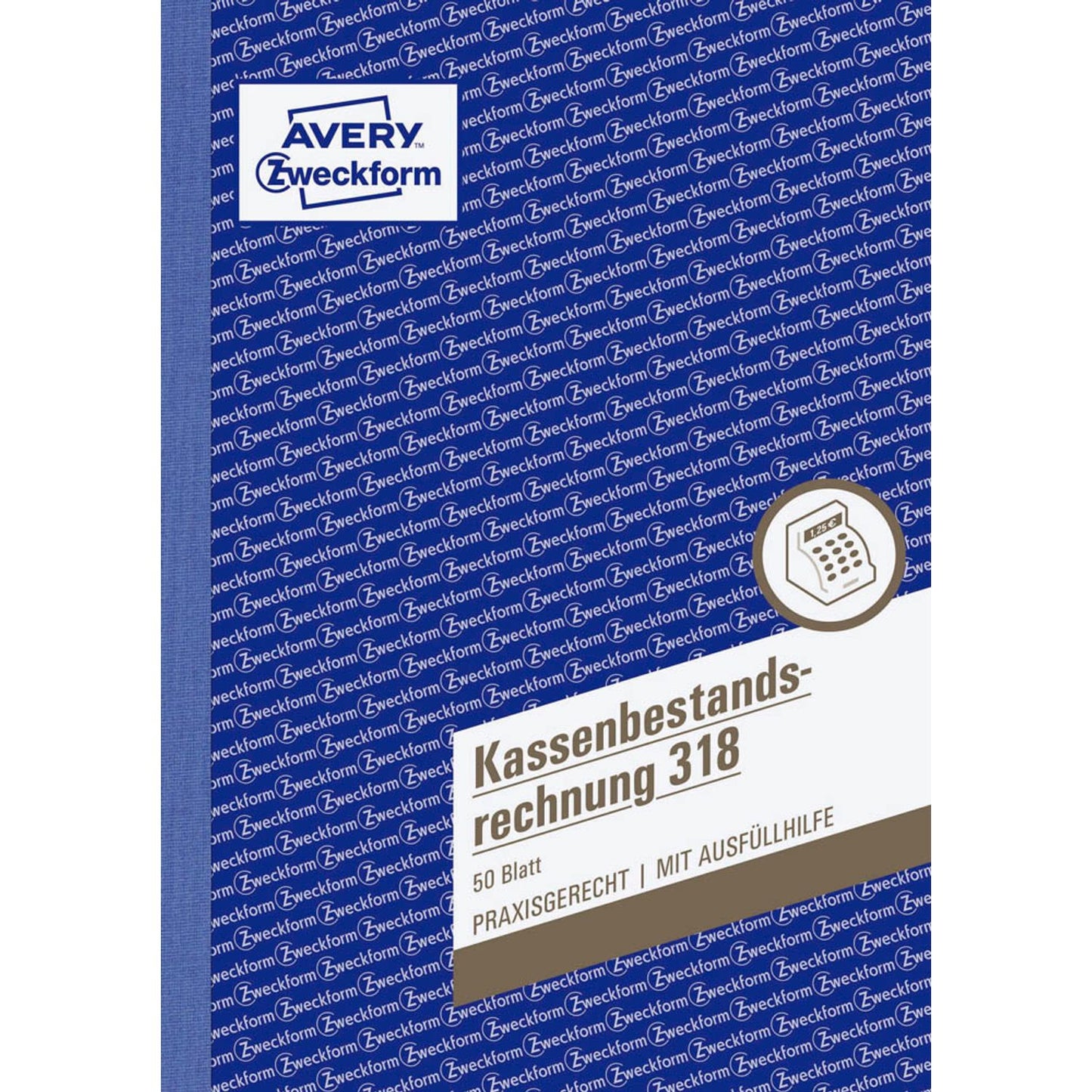 AVERY Zweckform Kassenbericht/Bestandsrechnung Formularbuch | 318