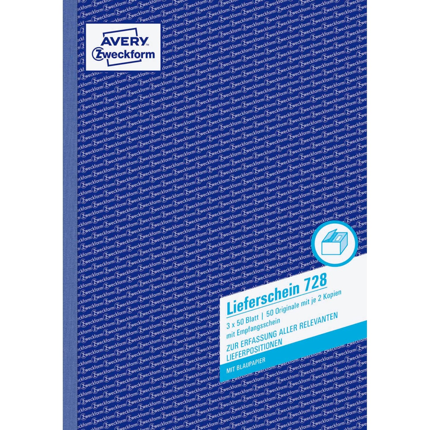AVERY Zweckform Lieferschein mit Empfangsschein Formularbuch | 728