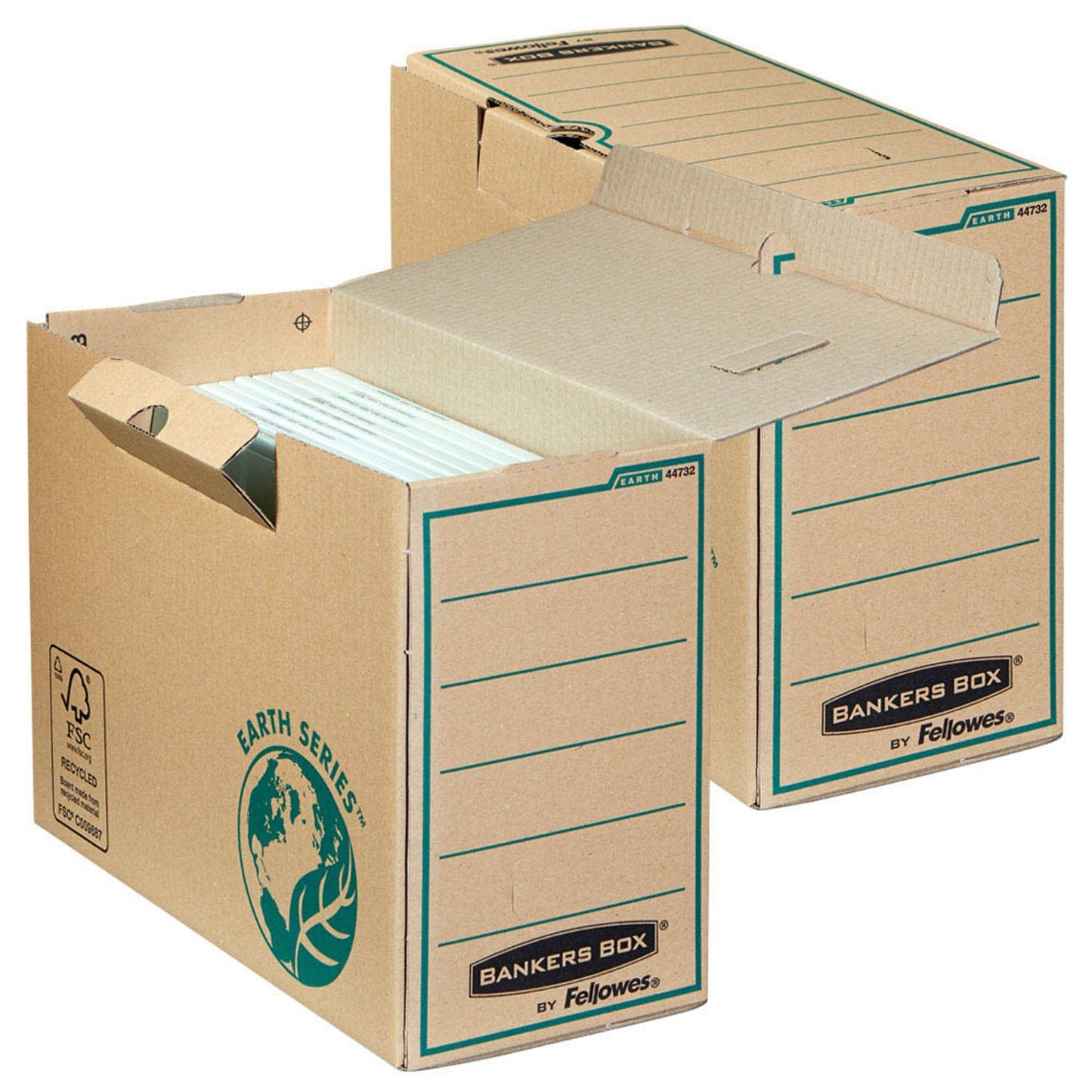 20 Bankers Box Archivboxen Bankers Box  Earth Series A4+ braun cm