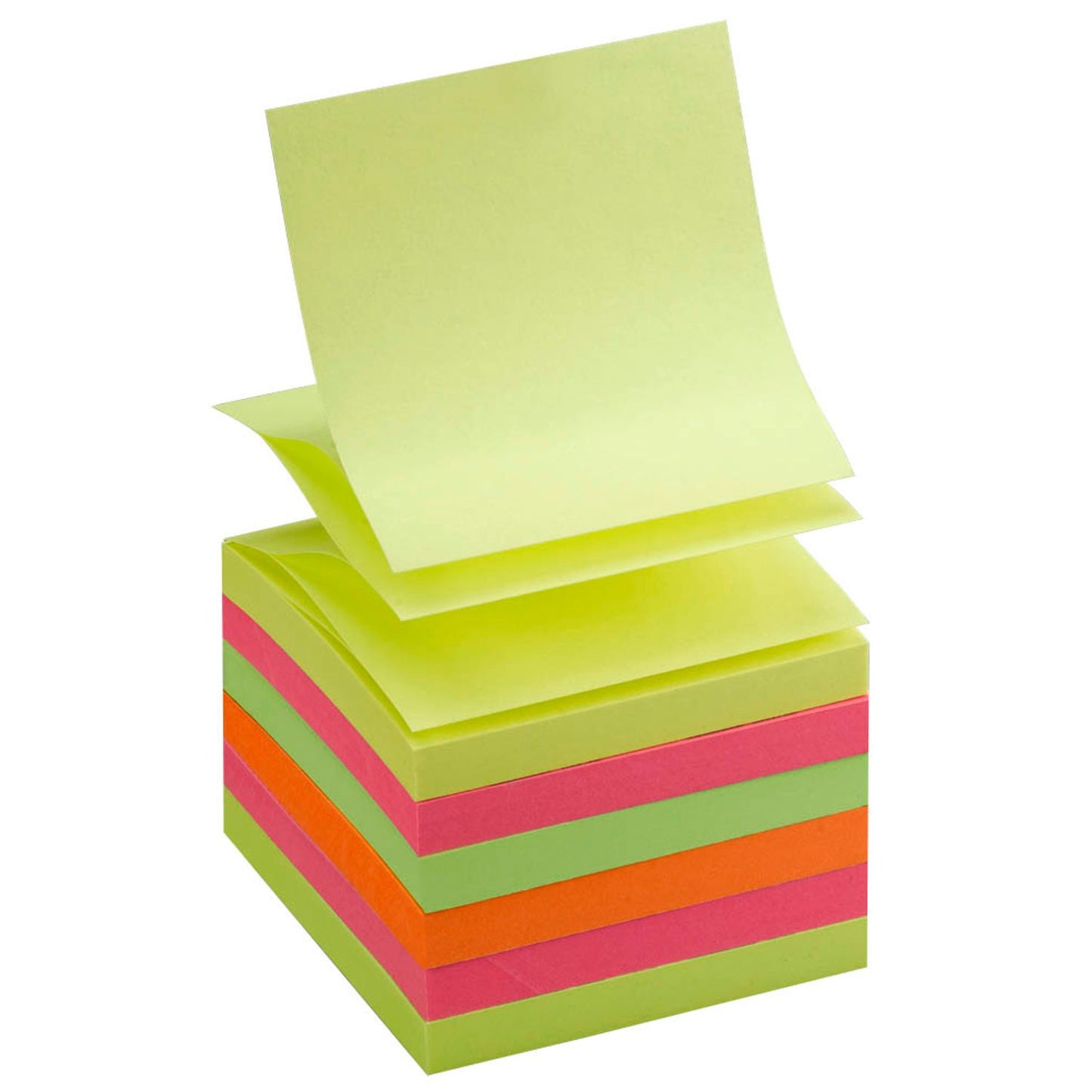 dots Z-Faltung Haftnotizen R 330 farbsortiert, 6 Blöcke | 222005 | 1 Pack = 6 Blöcke