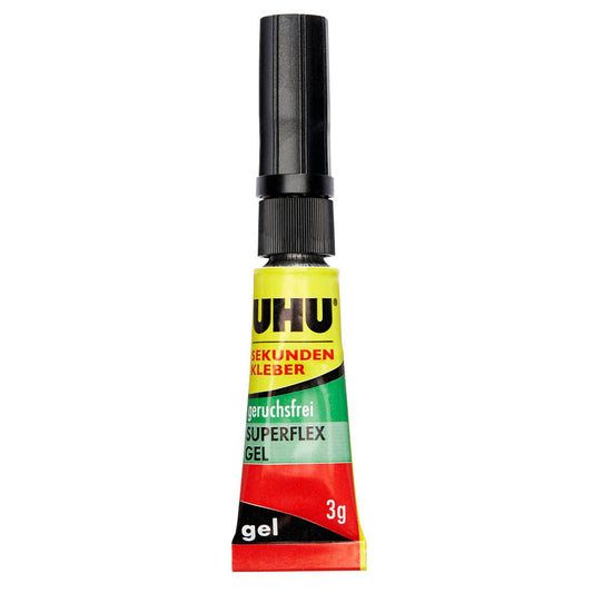 UHU SUPERFLEX GEL Sekundenkleber 3,0 g | 45565
