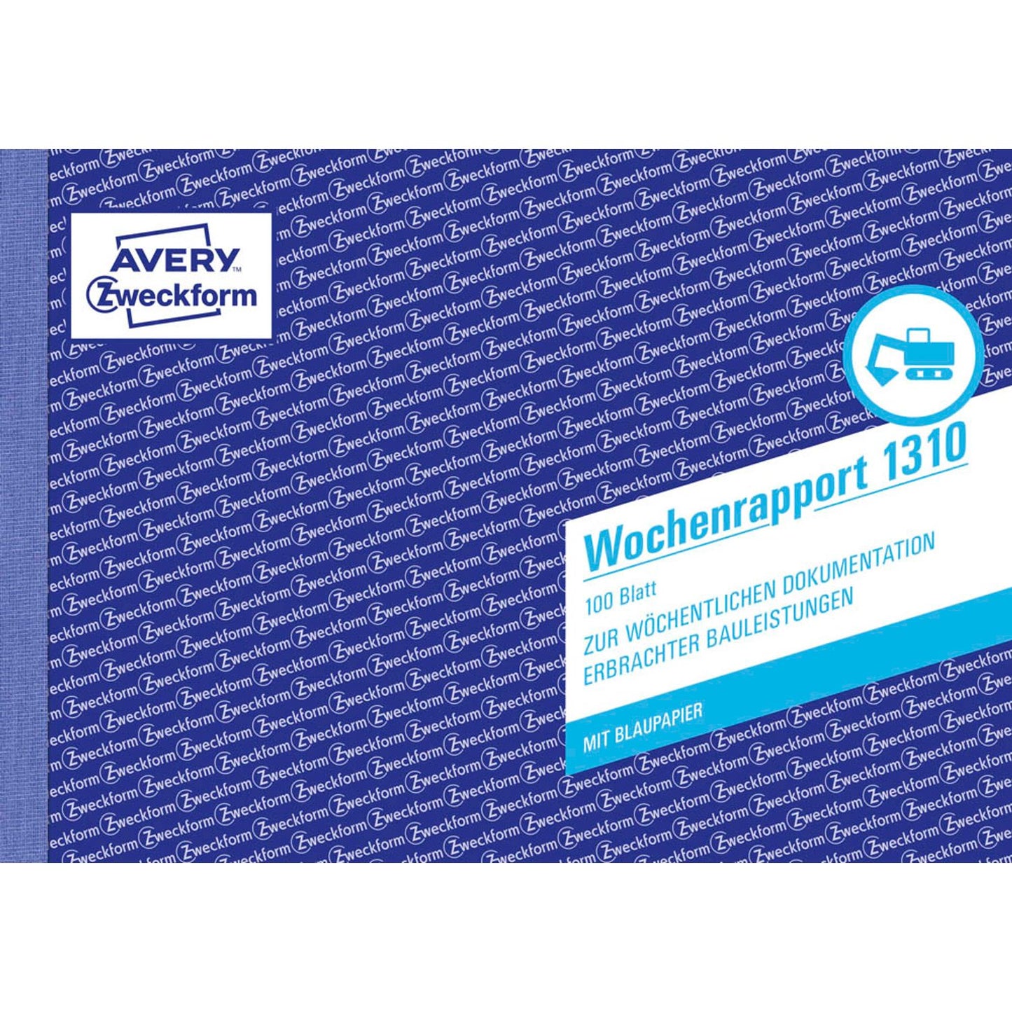 AVERY Zweckform Wochenrapport Formularbuch | 1310