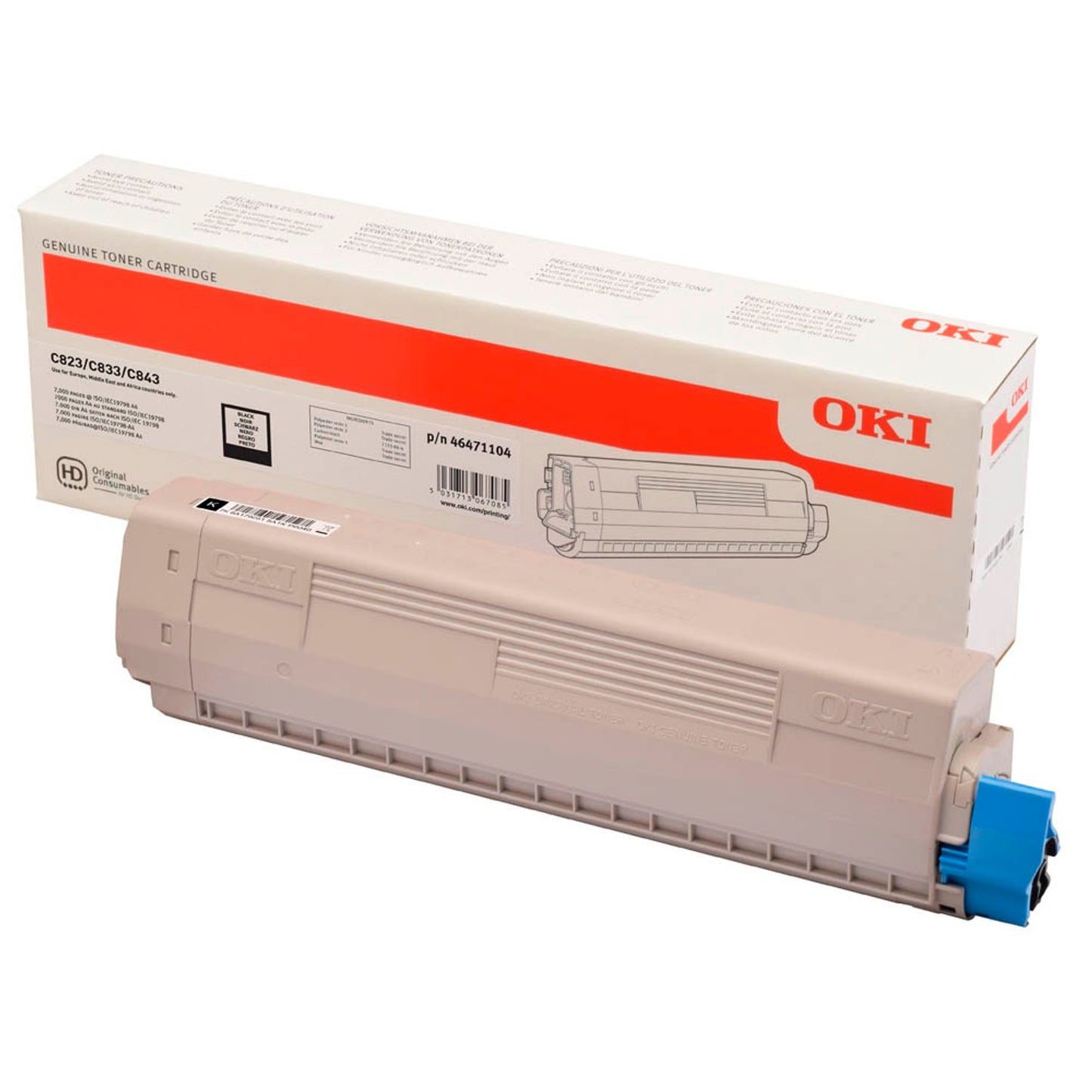 OKI schwarz Toner | 46471104