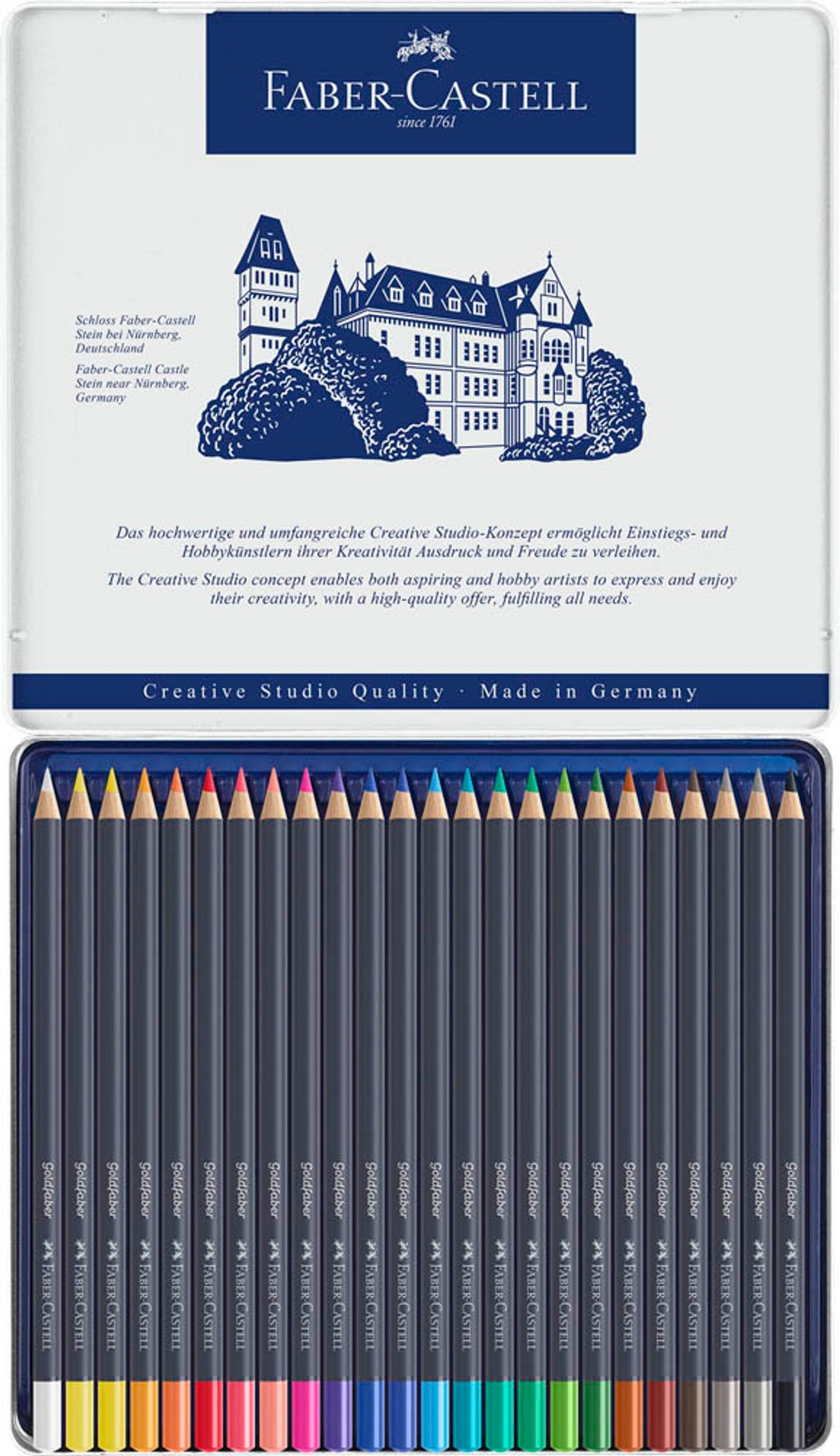 FABER-CASTELL Goldfaber Buntstifte farbsortiert