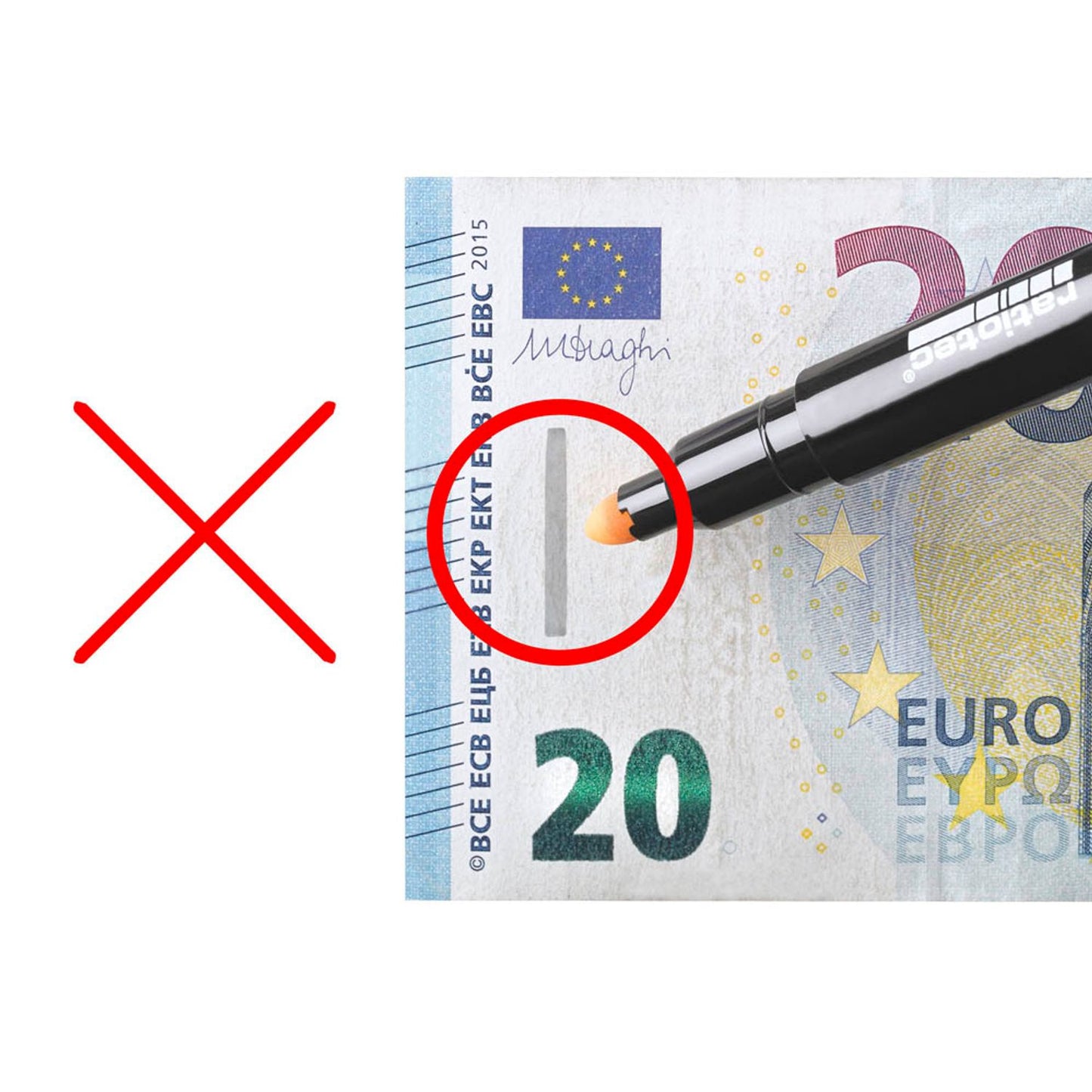 ratiotec Geldscheinprüfstift RP 50 | 30071