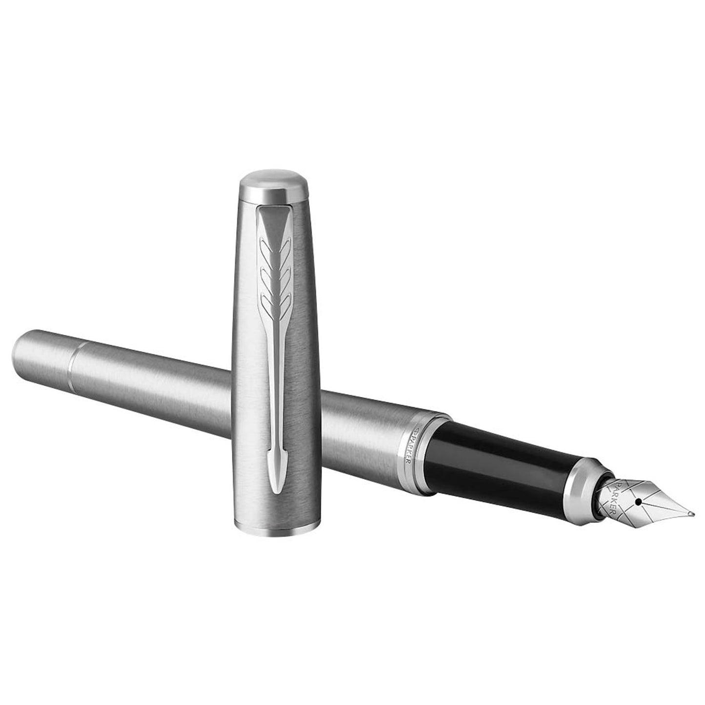 PARKER URBAN Metro Metallic Patronenfüller silber M (mittel) | 1931605
