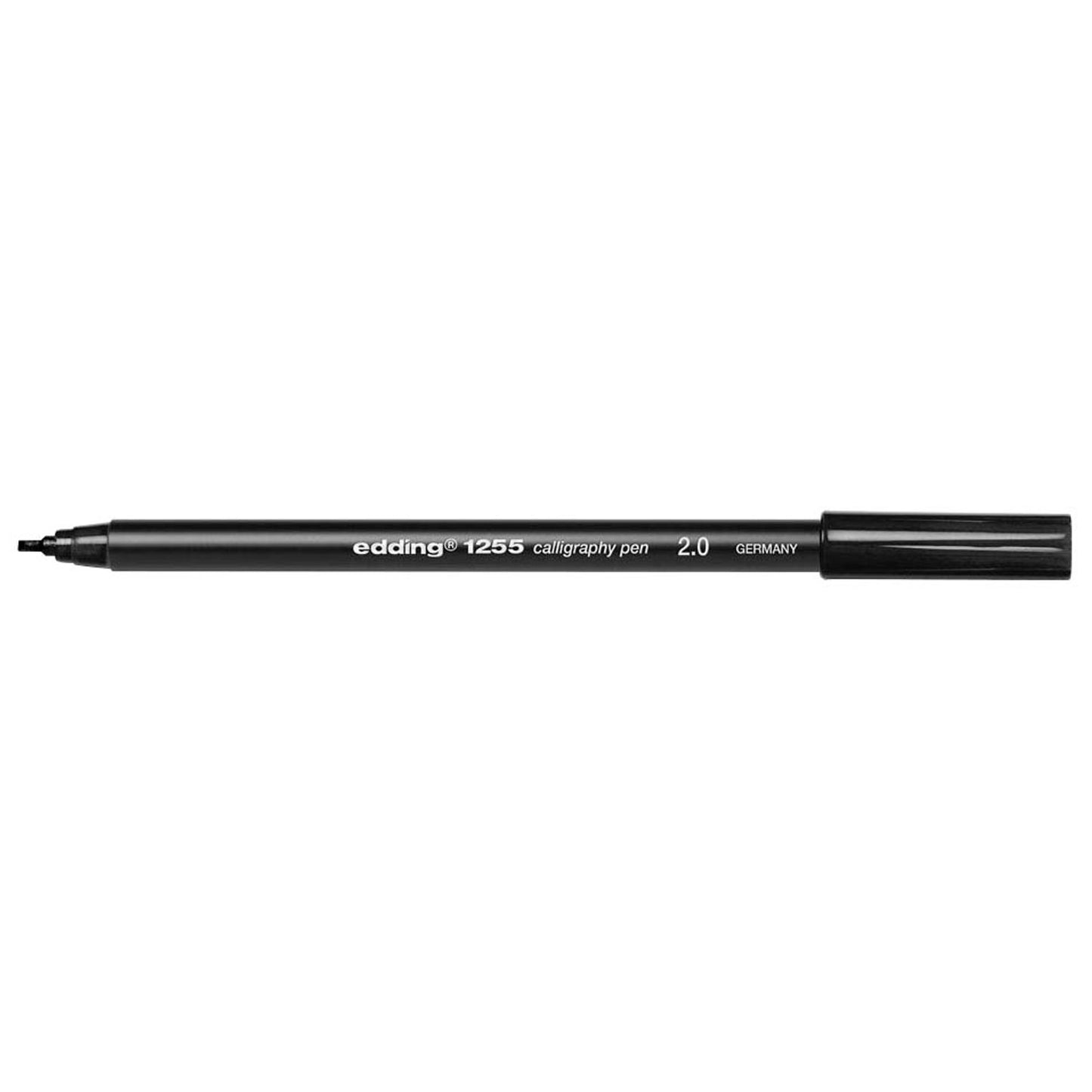 edding calligraphy pen 1255 Filzstifte schwarz | 4-1255-3-001 | 1 Pack = 3 St.