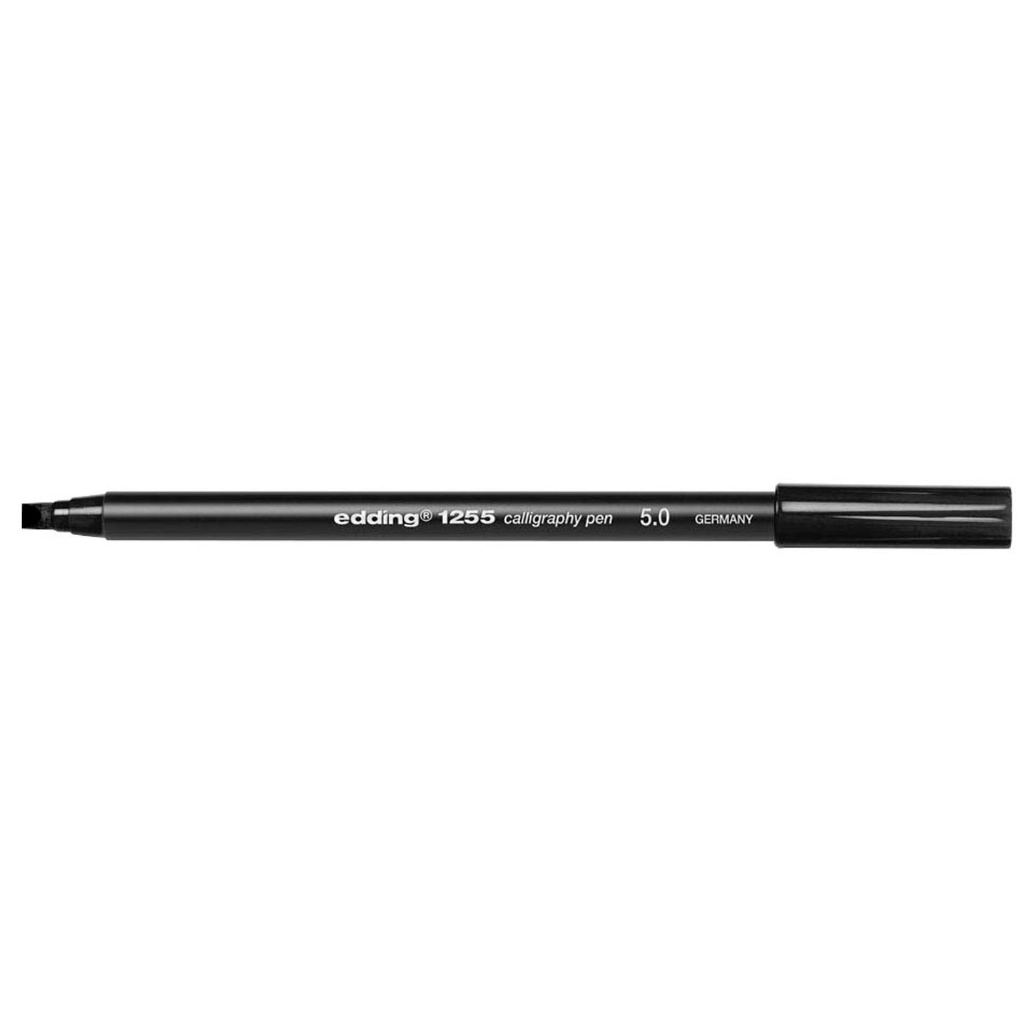 edding calligraphy pen 1255 Filzstifte schwarz | 4-1255-3-001 | 1 Pack = 3 St.