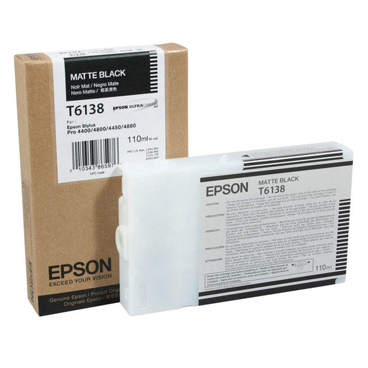 EPSON T6138 matt schwarz Druckerpatrone | C13T613800