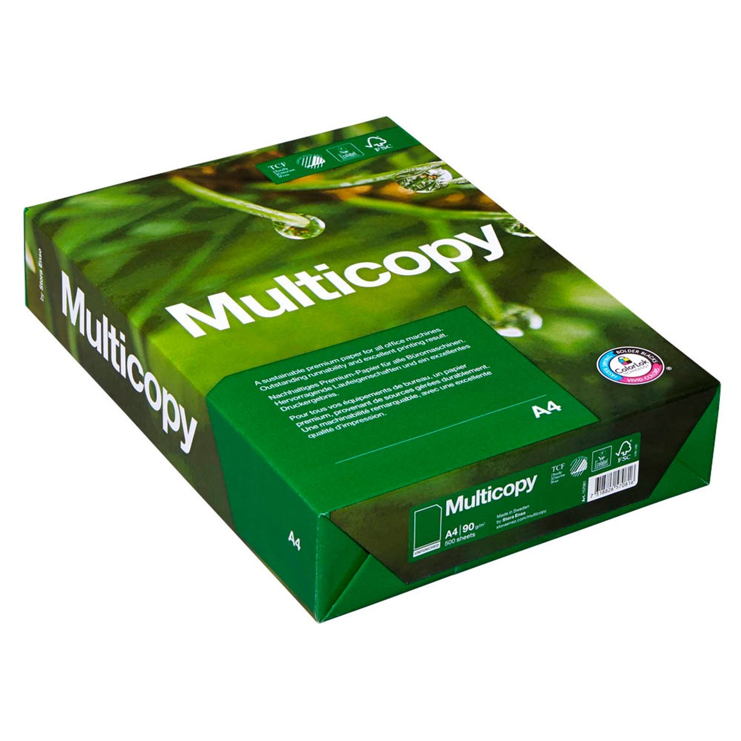 Multicopy Kopierpapier ORIGINAL DIN A4 90 g/qm | 88127525 | 1 Pack = 500 Blatt